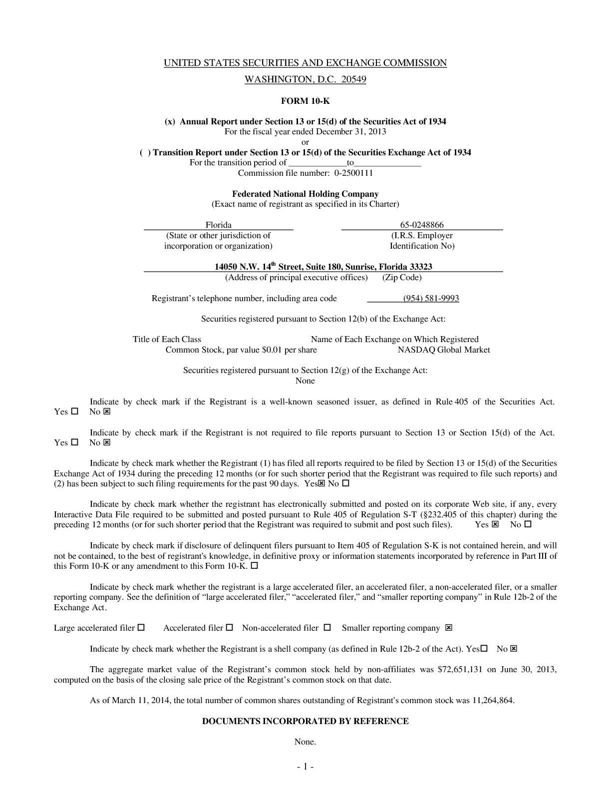 Preview of UNITED STATES SECURITIES AND EXCHANGE COMMISSION WASHINGTON, D.C. 20549 FORM 10-K (x) Annu