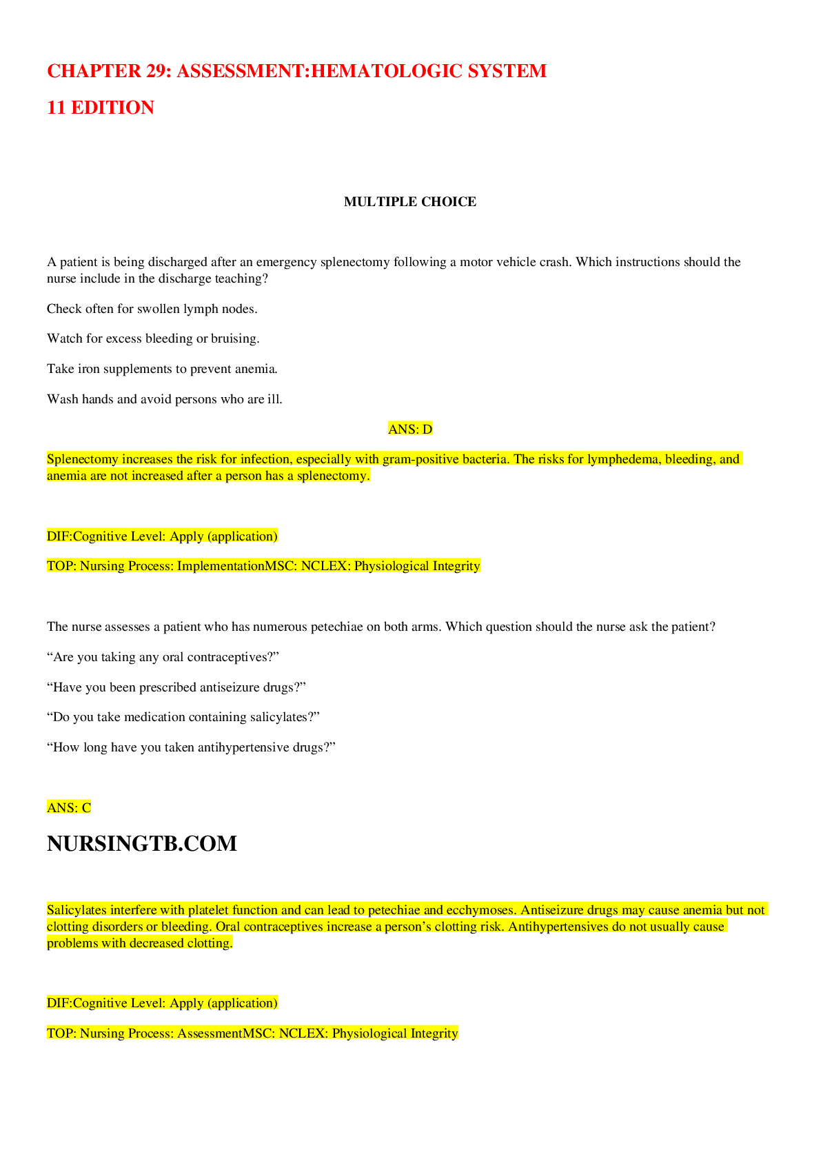 Preview image for Chapter 29: Skin Integrity and Wound Care