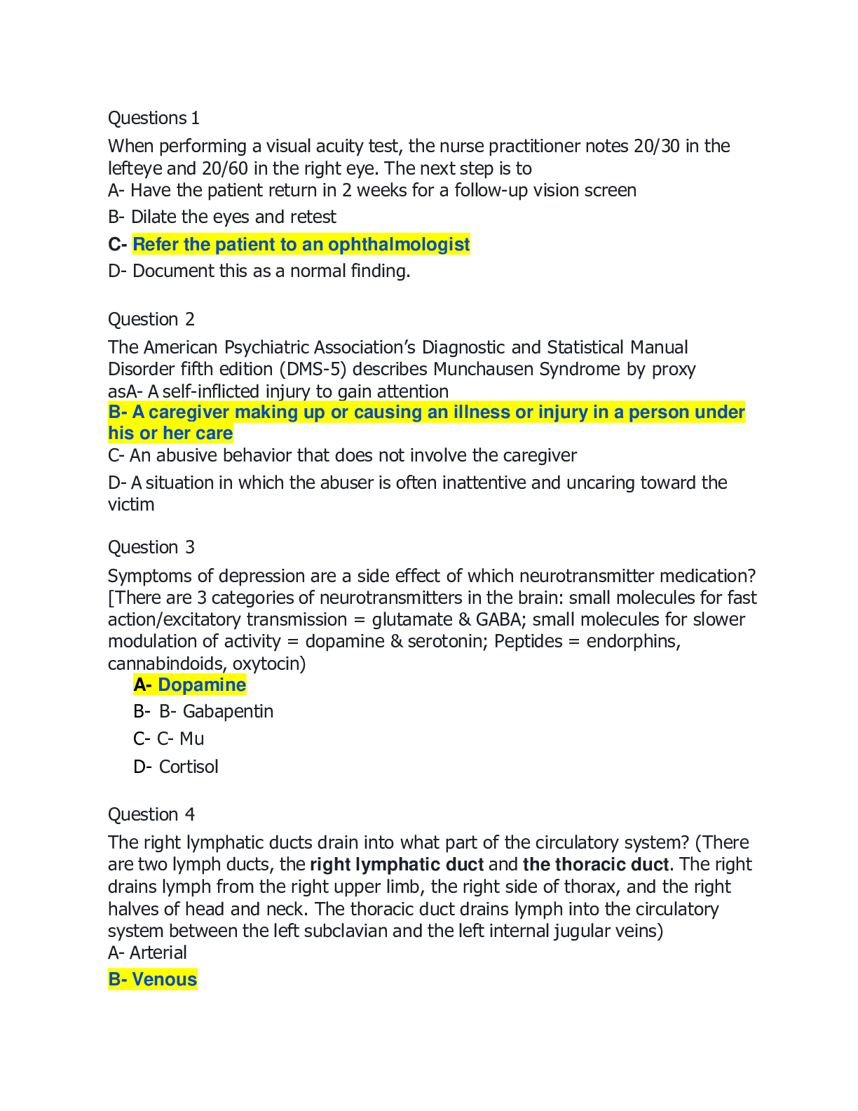 Preview image for Colorado Technical University APEA 3P FINAL exam Questions AND ANSWERS WELL RESEARCHED 100% A+