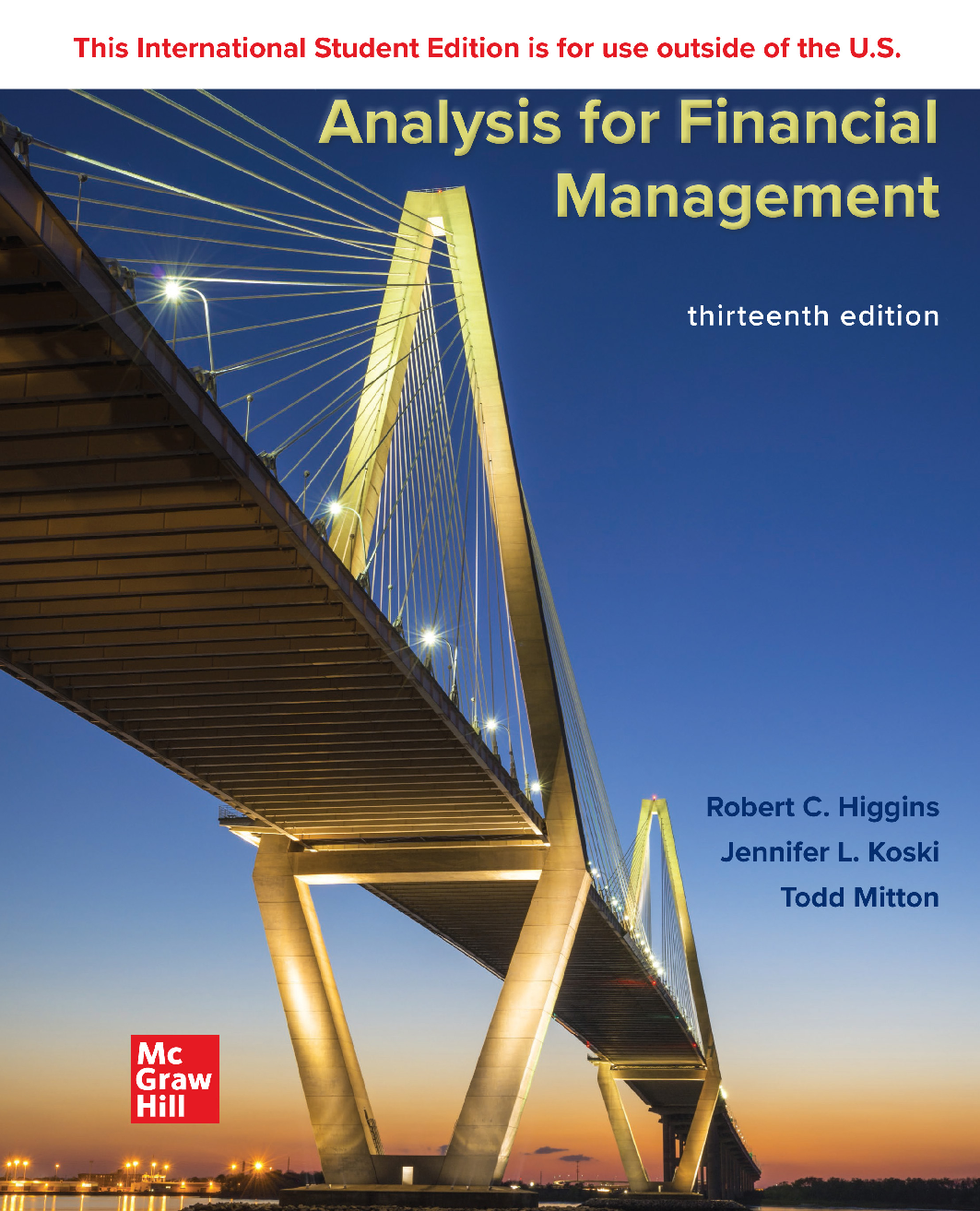 [eBook] [PDF] Analysis for Financial Management, 13th Edition By Robert Higgins