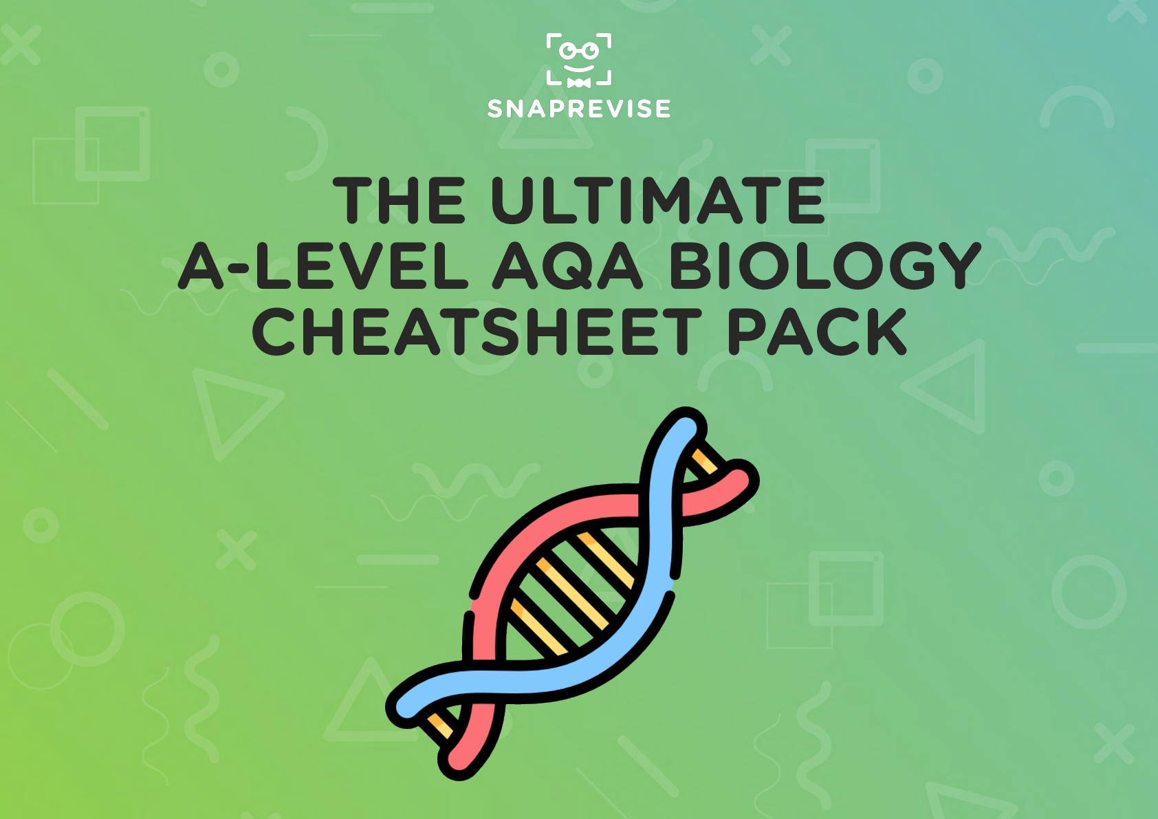 Preview image for A-LEVEL AQA BIOLOGY CHEATSHEET PACK