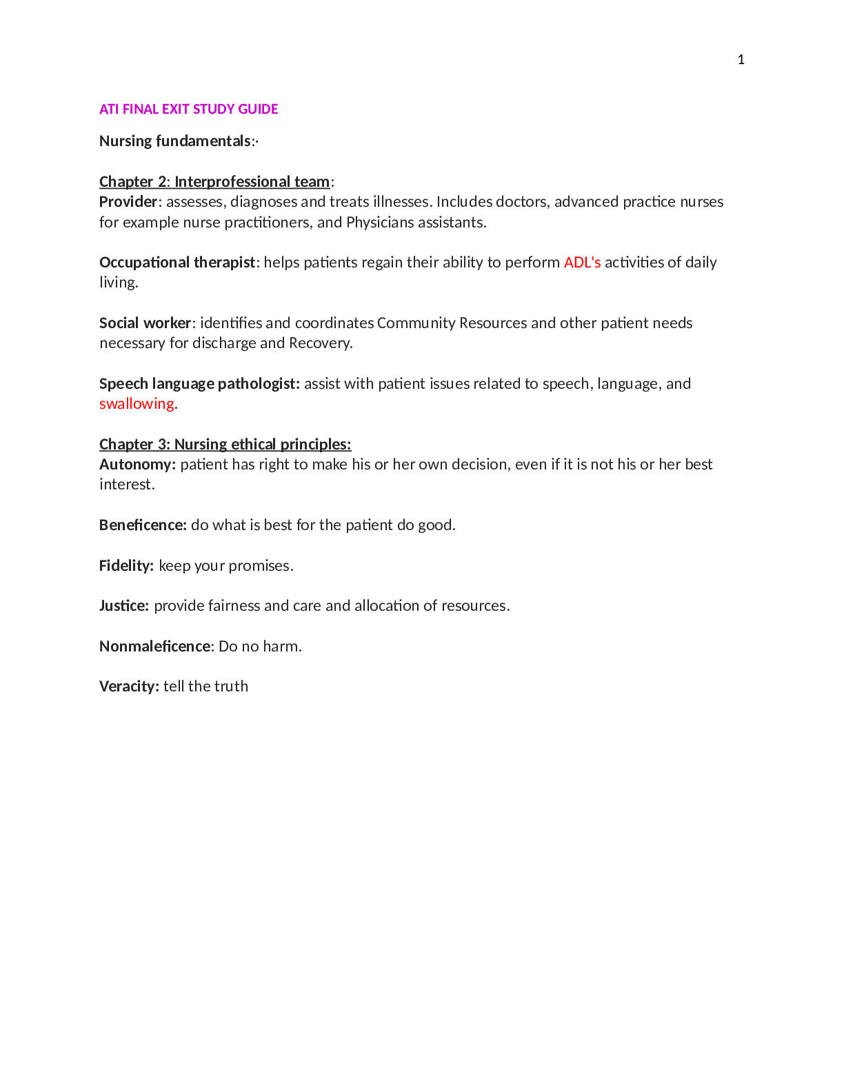 Preview image for ATI FINAL EXIT LATEST STUDY GUIDE