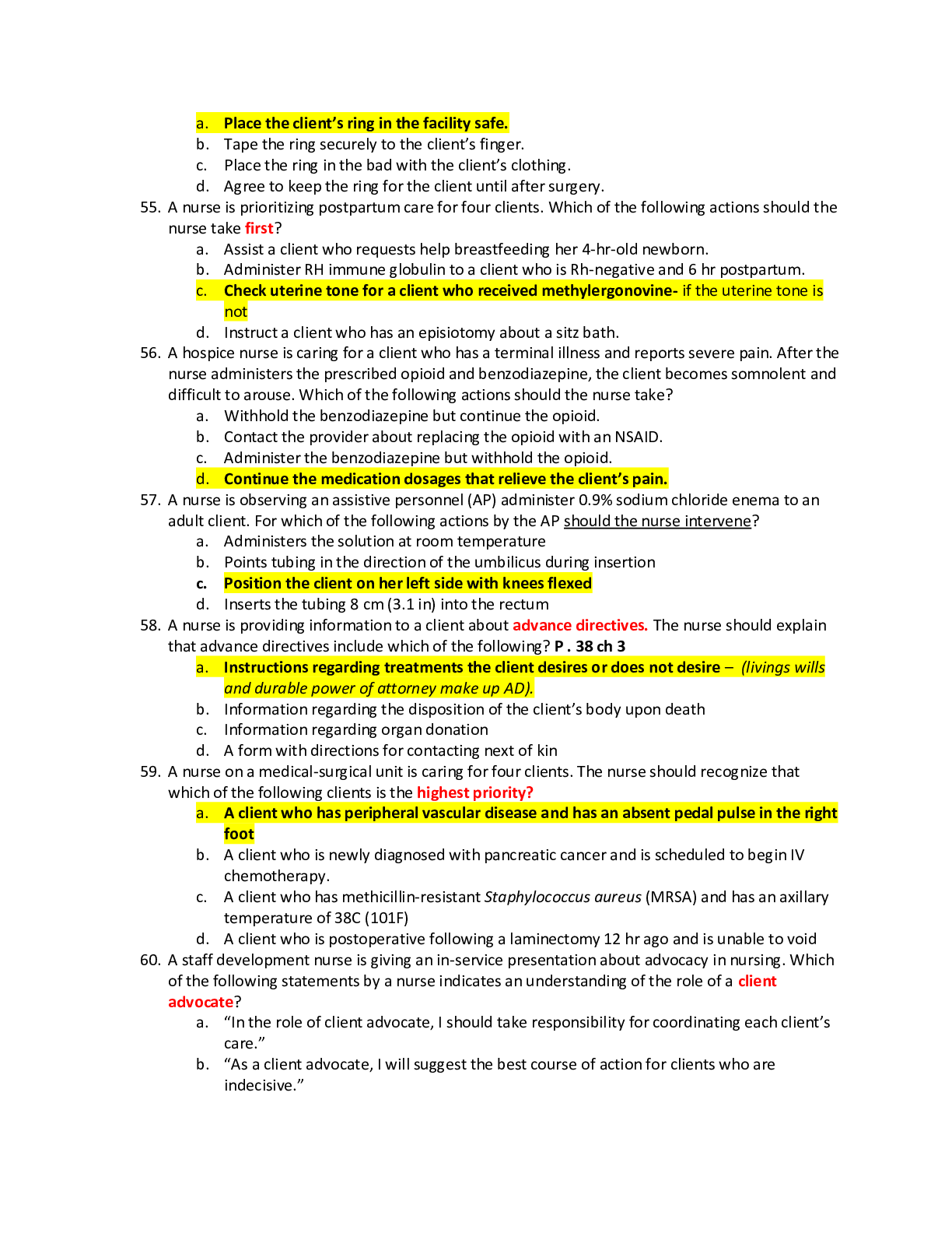 Preview image for ATI_Leadership_Proctored_304_Complete_Quiz and answers GRADEDE A+