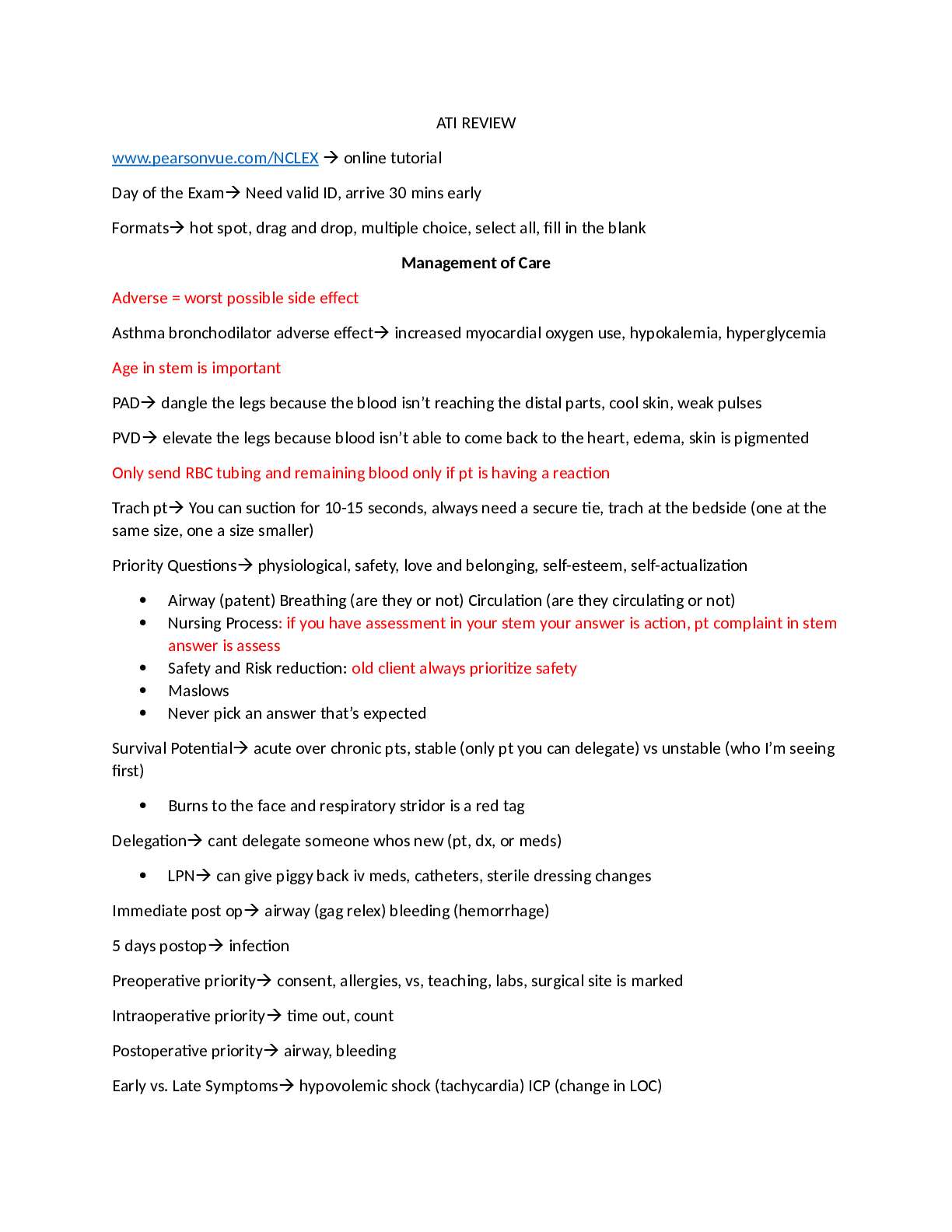 Preview image for ATI Live Review / ATI Live Review complete solution guide.(ATI Live Review / ATI Live Review complete solution guide.)