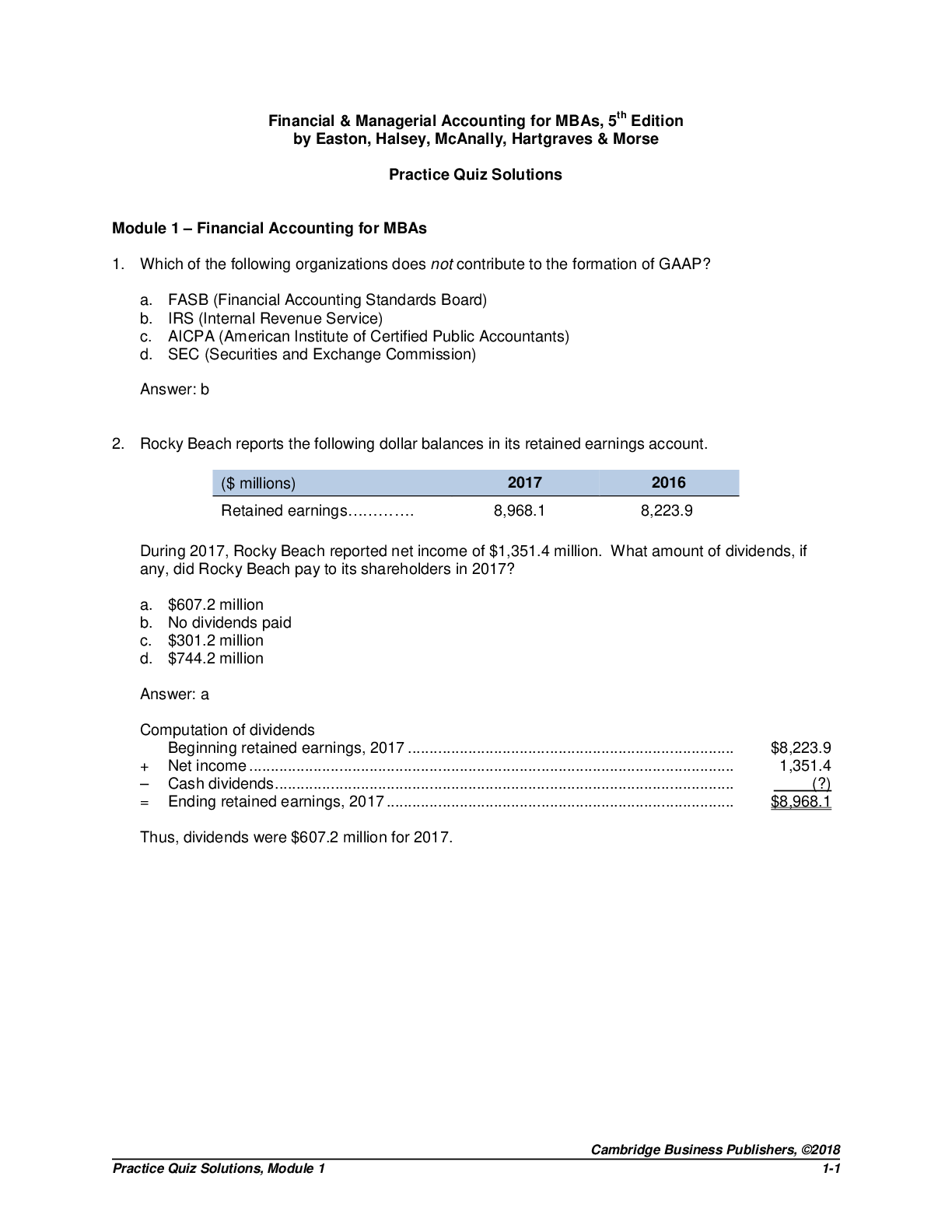 Preview image for Financial & Managerial Accounting for MBAs, 5th Edition by Easton, Halsey, McAnally, Hartgraves & Morse