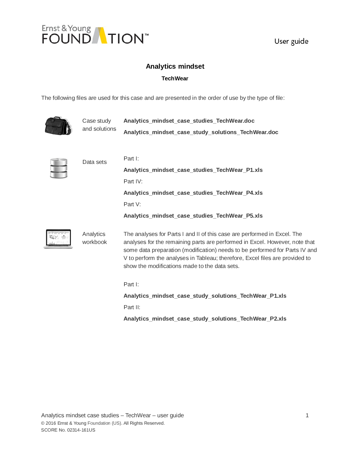 Preview of Hofstra UniversityACCT 233Analytics_mindset_case_studies_TechWear_user_guide