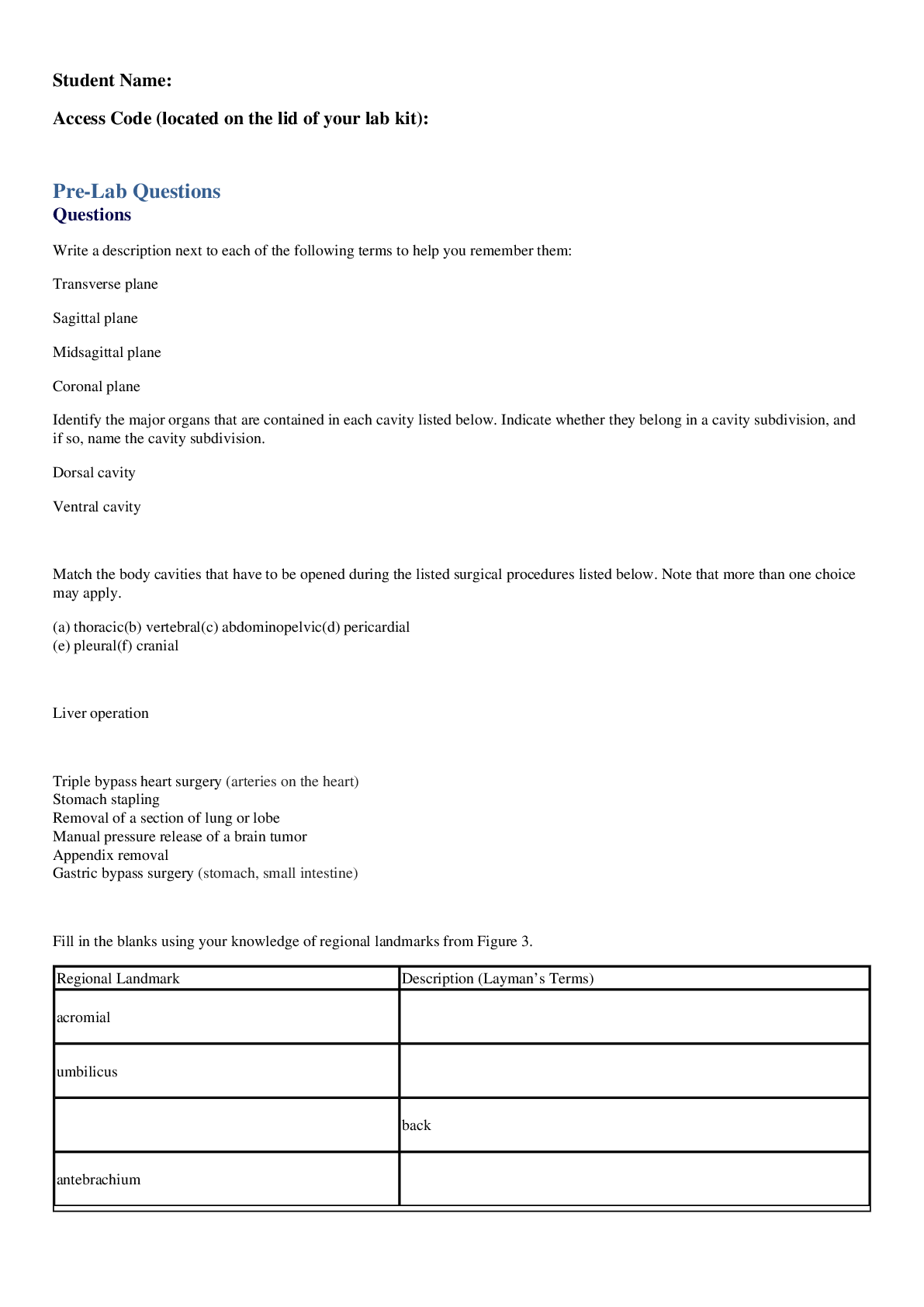 Preview image for Straighterline, BIO201L/Anatomy and Physiology I | Lab1: Introduction to Science WORKSHEET | NEWEST 2023 | FULLY COMPLETE