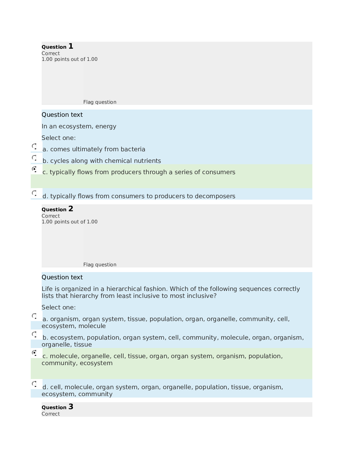 Preview image for BIO 201 Anatomy Physiology Exam 1 Questions and Answers - Already Graded A