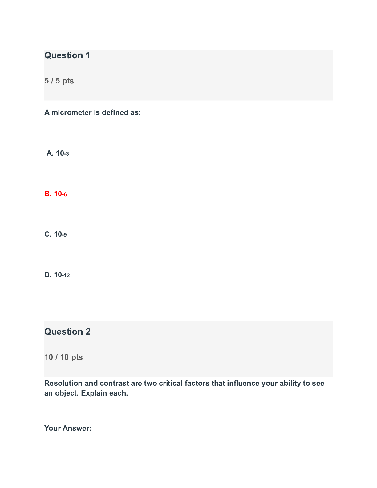 Preview image for Portage Learning BIOD 171/Microbiology Module 3 Exam Questions and Answer
