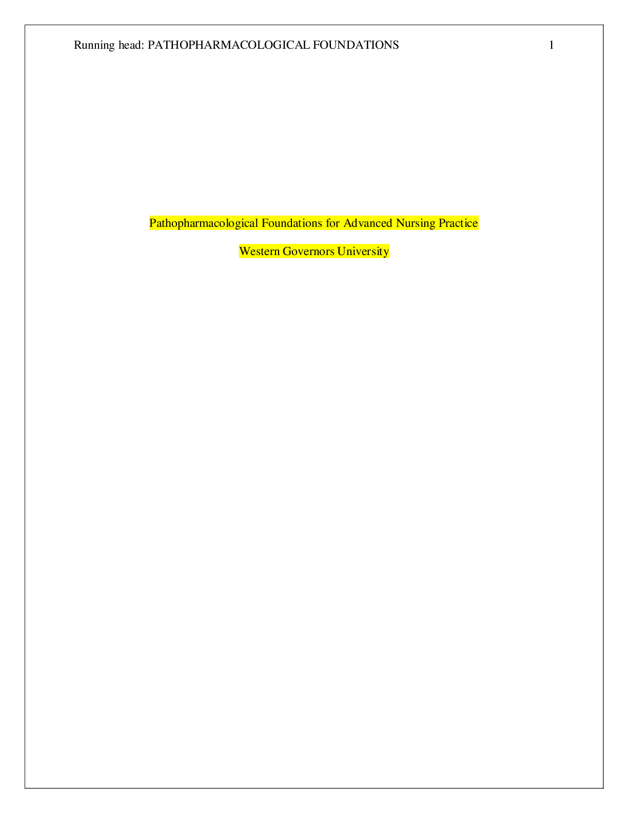 Preview of NURSING C155 - Pathopharmalogical Foundations -Traumatic Brain Injury.