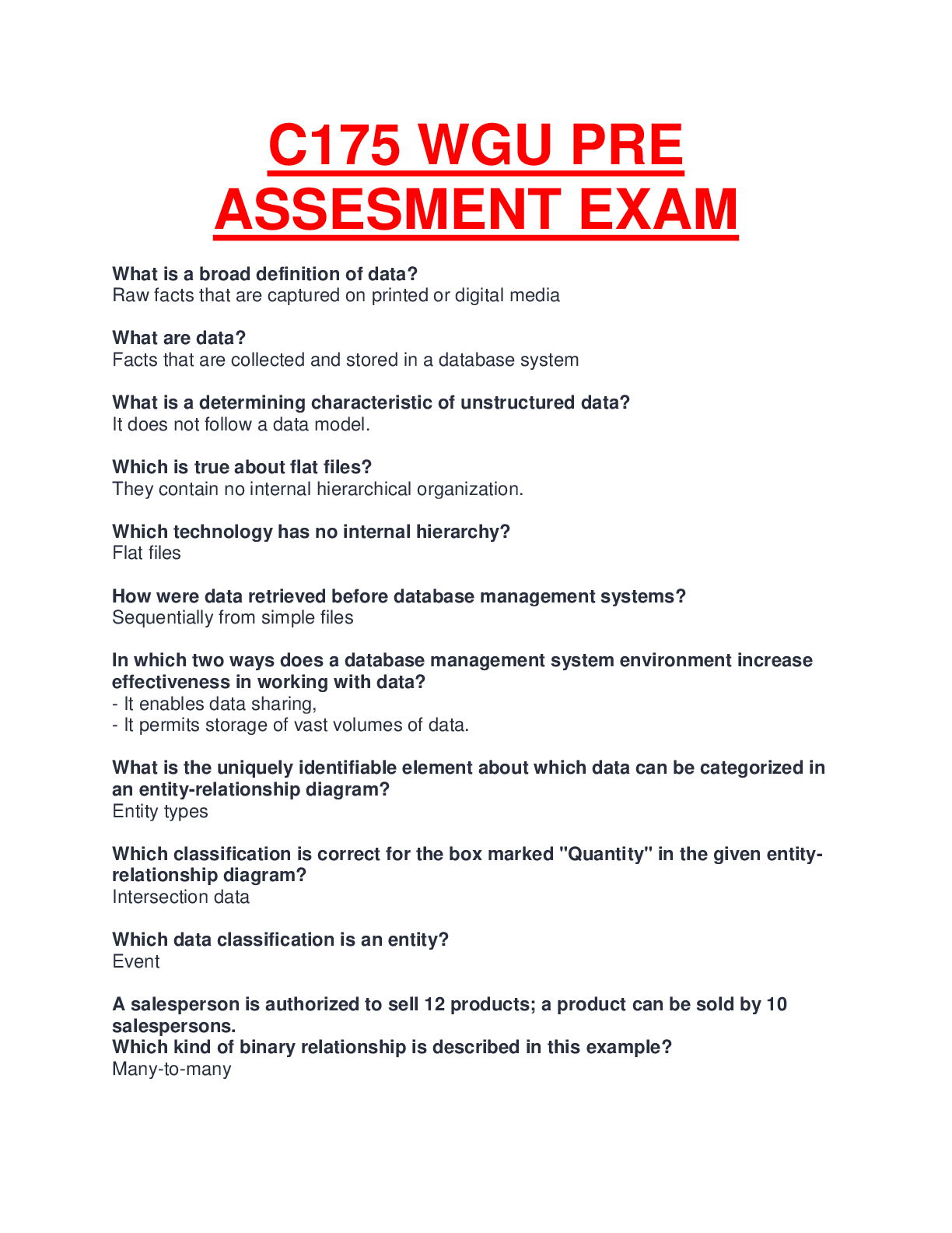 Preview image for C175 QUESTIONS AND ANSWERS  2022/2023