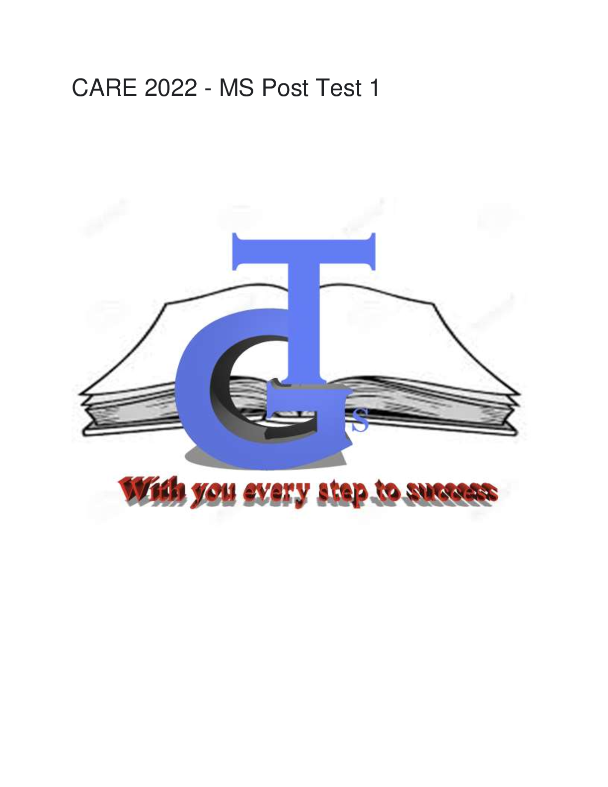 Preview image for CARE 2022 - MS Post Test 1