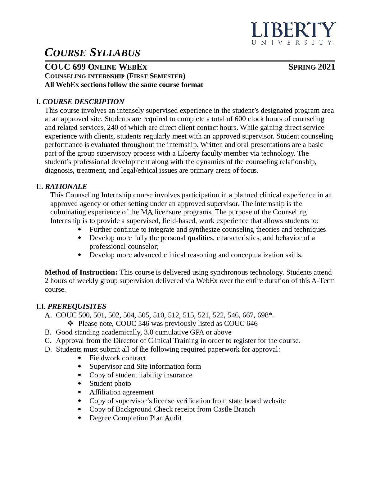 Preview image for COUC 699