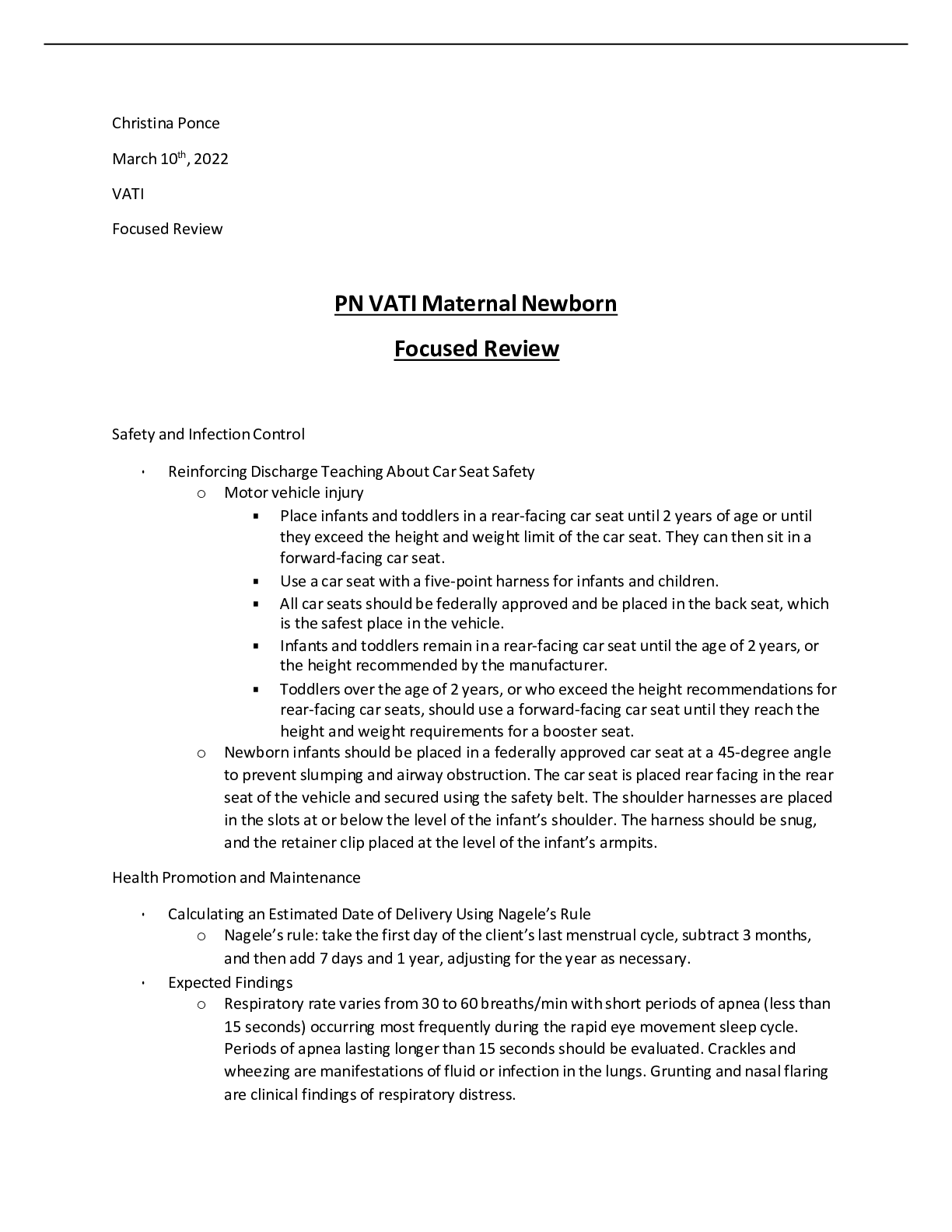 Preview image for PNVATI Maternal Newborn Focused Review