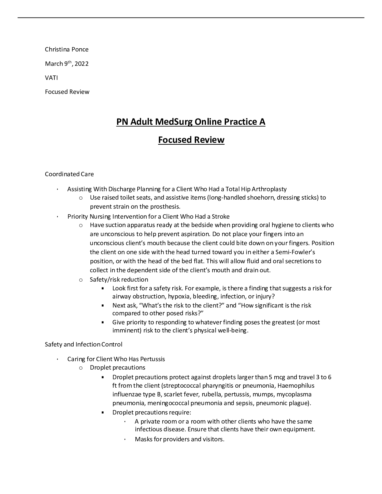 Preview image for PN Adult MedSurg Online Practice A Focused Review