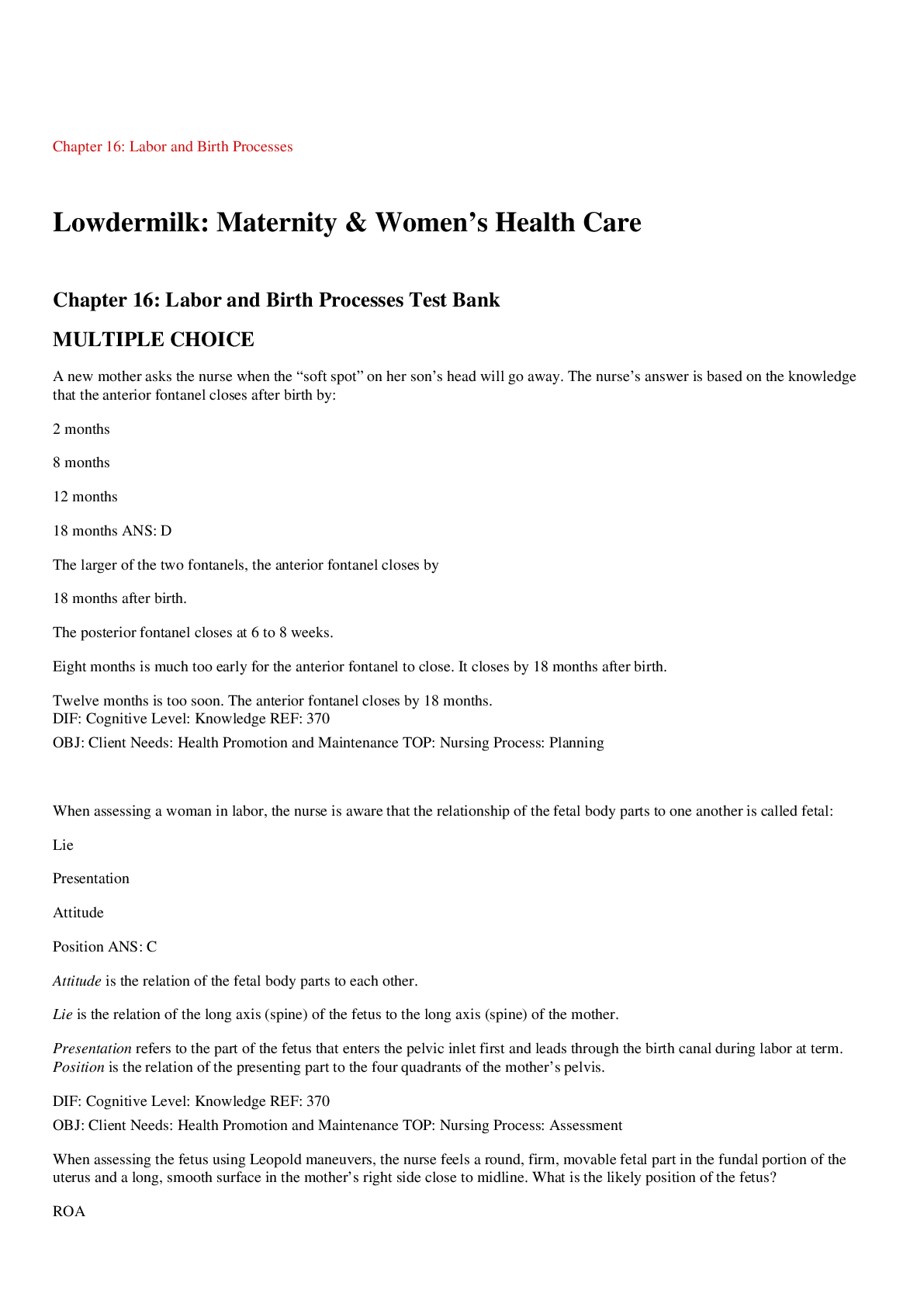 Preview image for PSYC MISC CHAPTER 01 QUESTIONS AND ANSWERS.