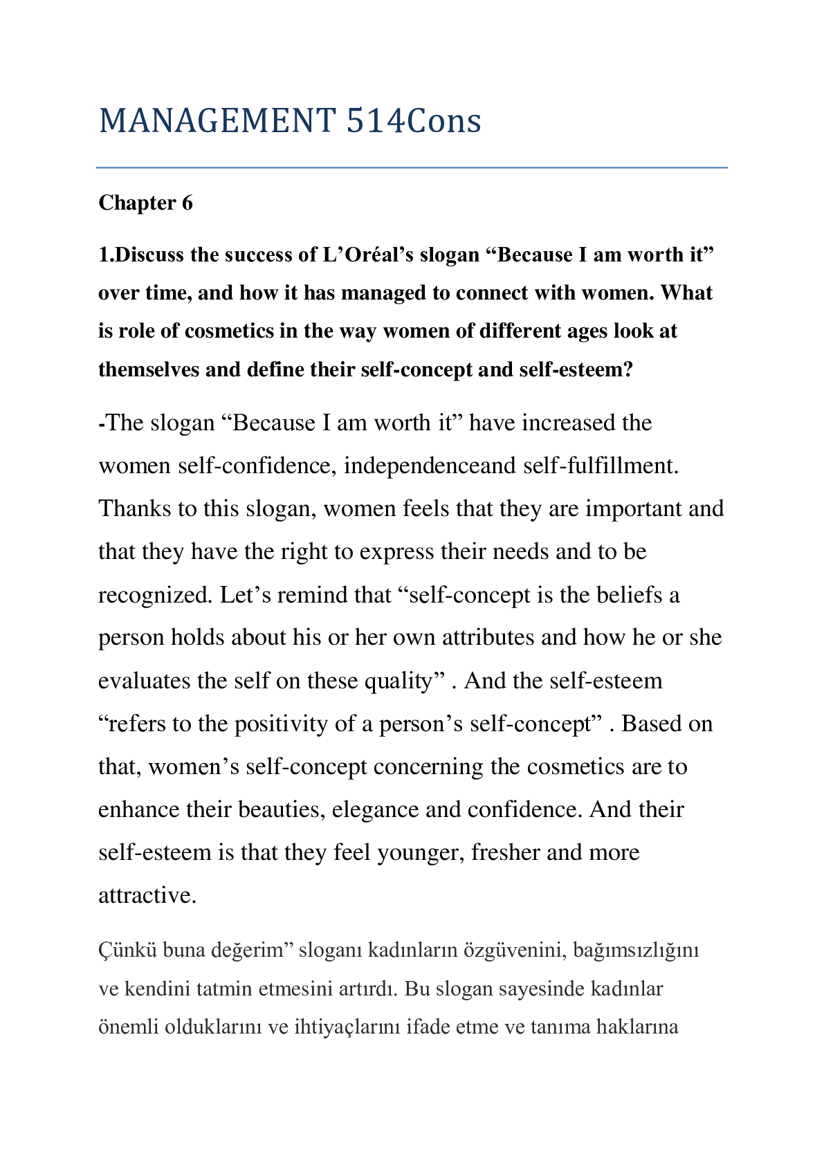 Preview of MANAGEMENT 514 International Business Management Unit 4 Exam