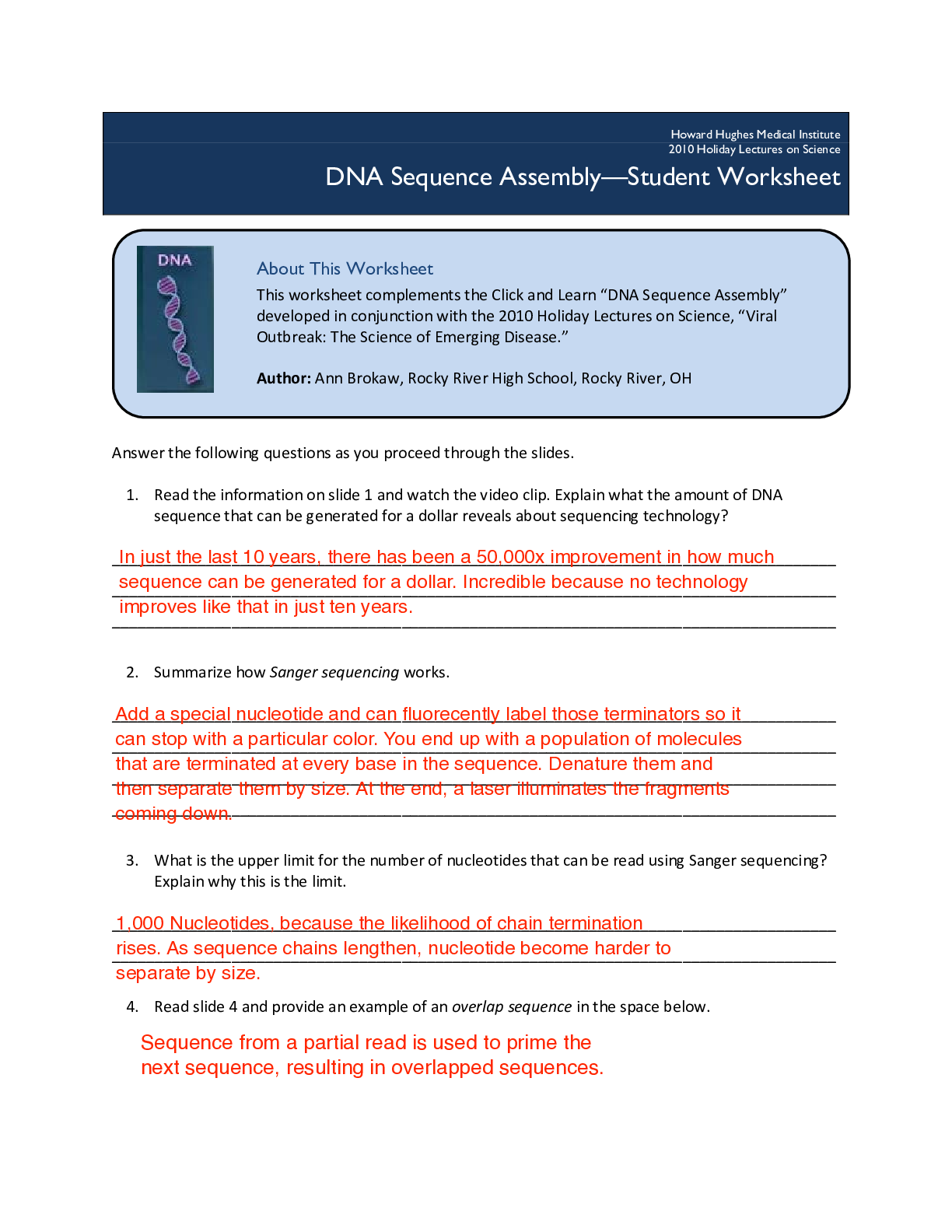 Preview of Virginia Highlands Community College - BIOLOGY 101DNA_Sequence_Assembly_click_learn_worksh