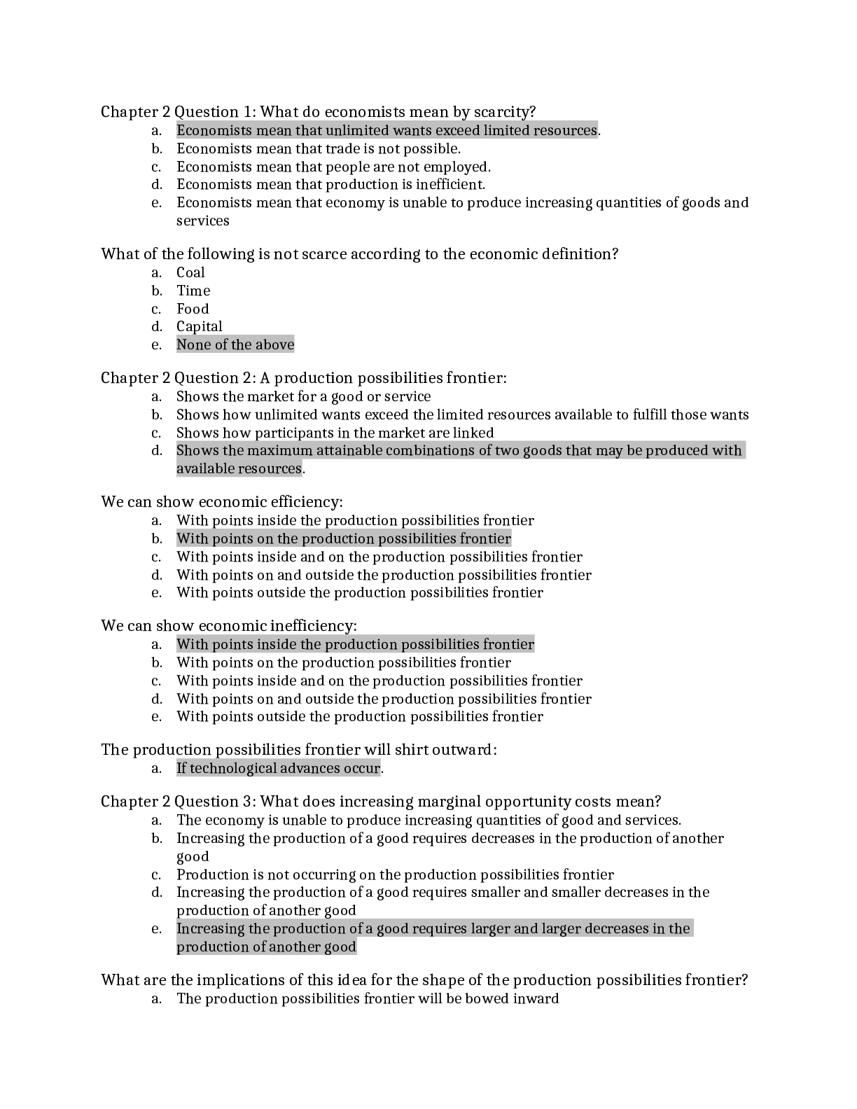 Preview image for ECON 501 Final Exam Tips (Questions & Answers)