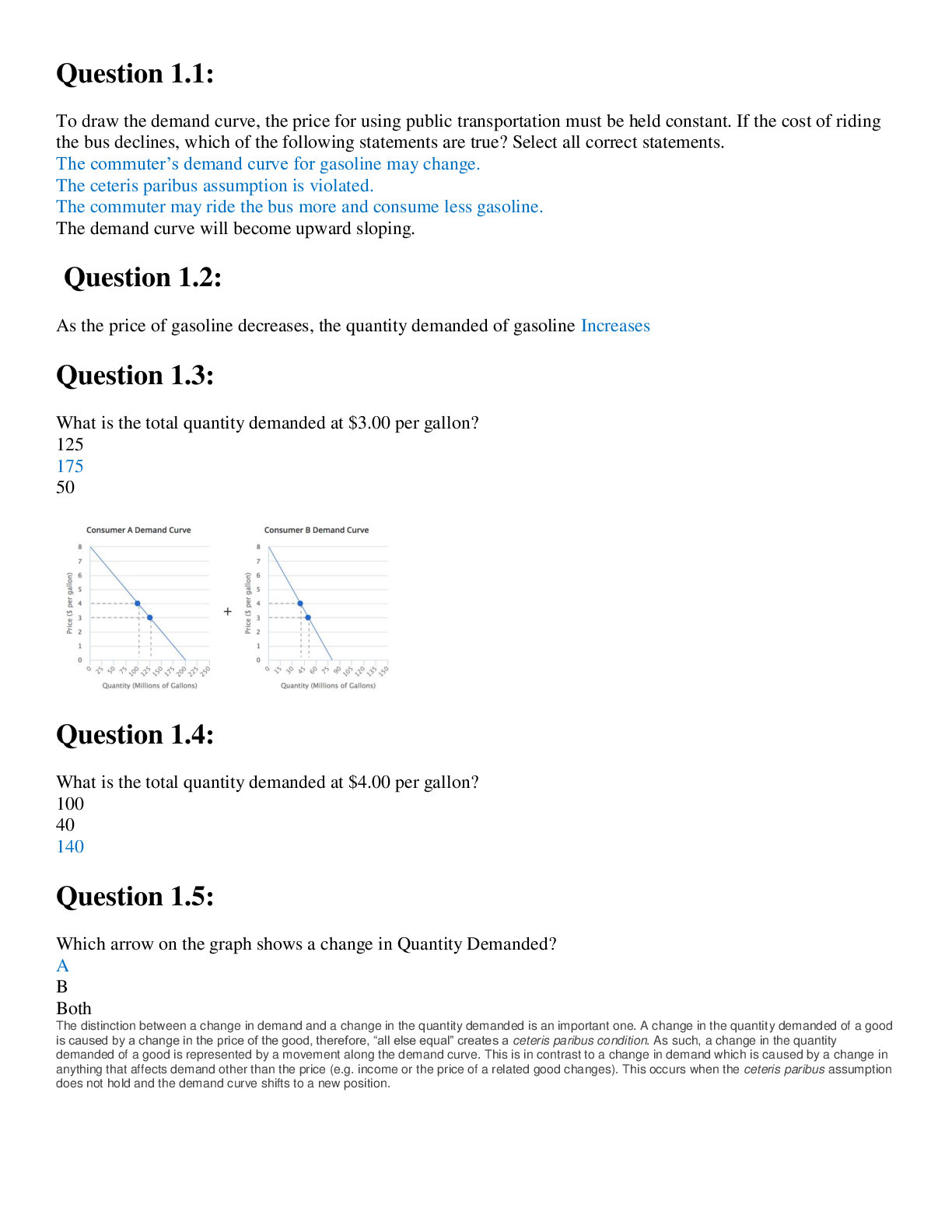 Preview image for ECON151[100% CORRECT ANSWERS]