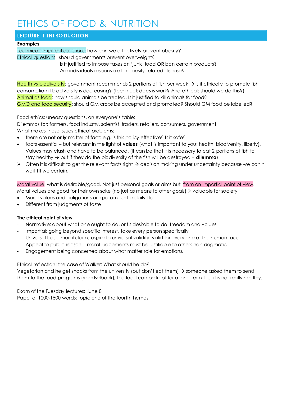 Preview image for FOOD SCIEN CPT38803Ethics of Food