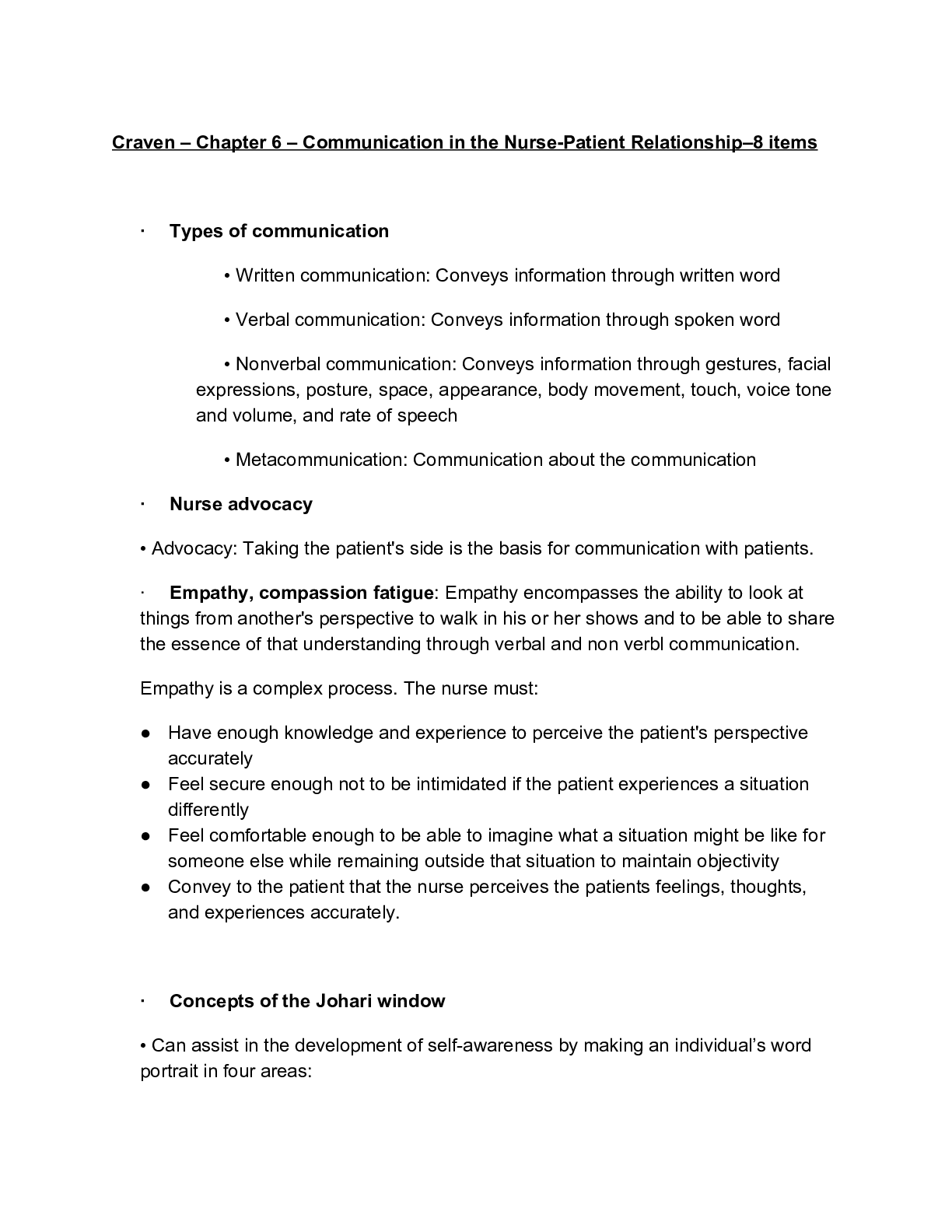 Preview image for RNSG-120 Exam 2 REVIEW INTRODUCTION TO NURSING Chapters 6, 7, 8, 9 and 11
