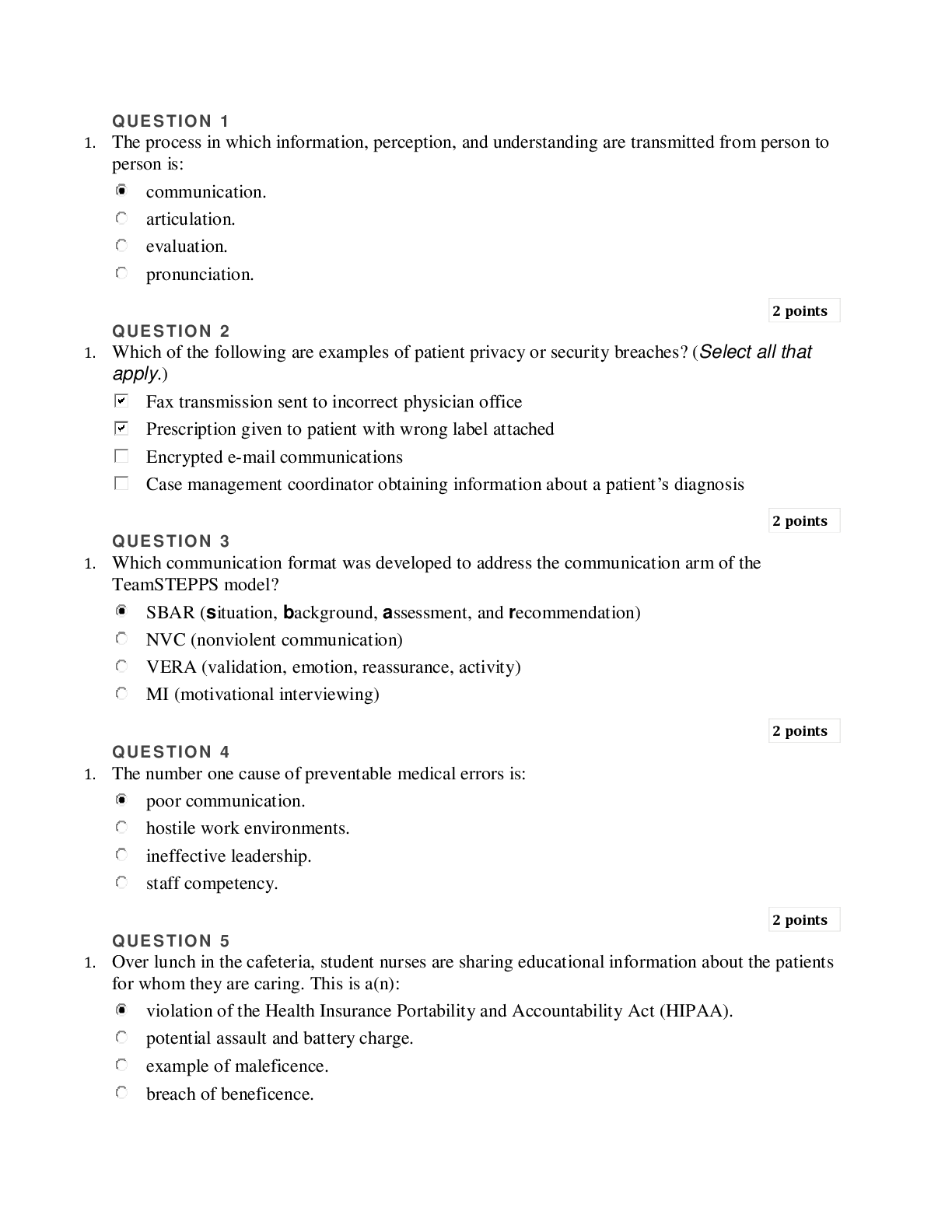 Preview image for NUR 3525 -Exam 3 Leadership.