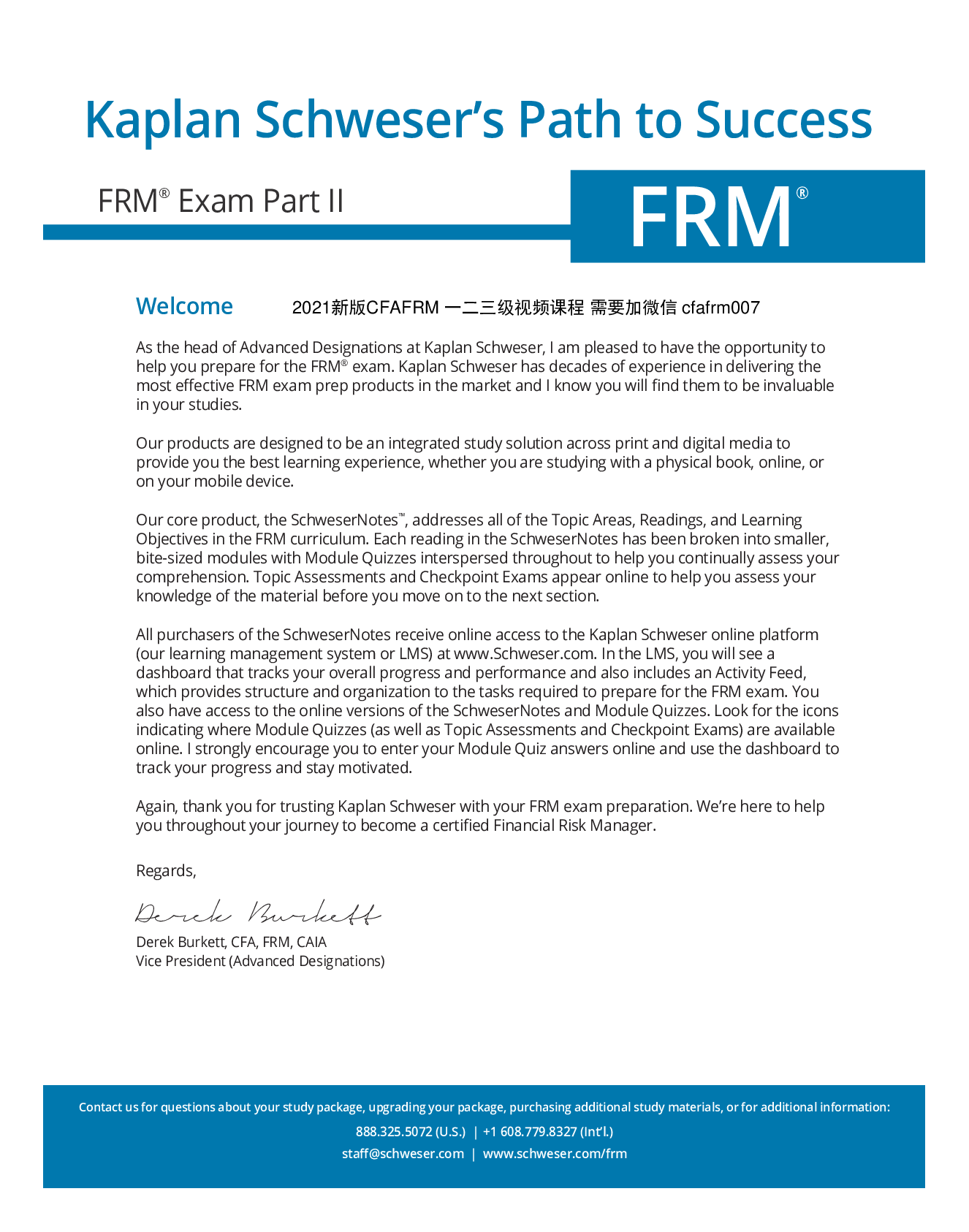 Preview image for University of Waterloo - FINANCE 11FRM 2020 SchweserNotes Part II Book