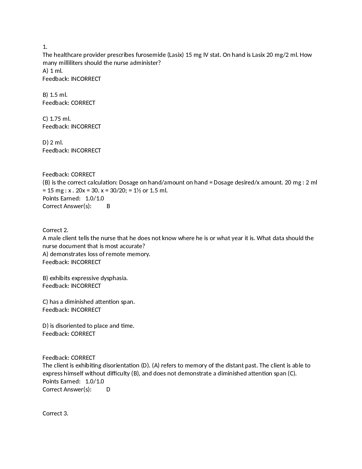 Preview image for NUR 324 FUNDAMENTALS HESI (NUR 324FUNDAMENTALS HESI.)