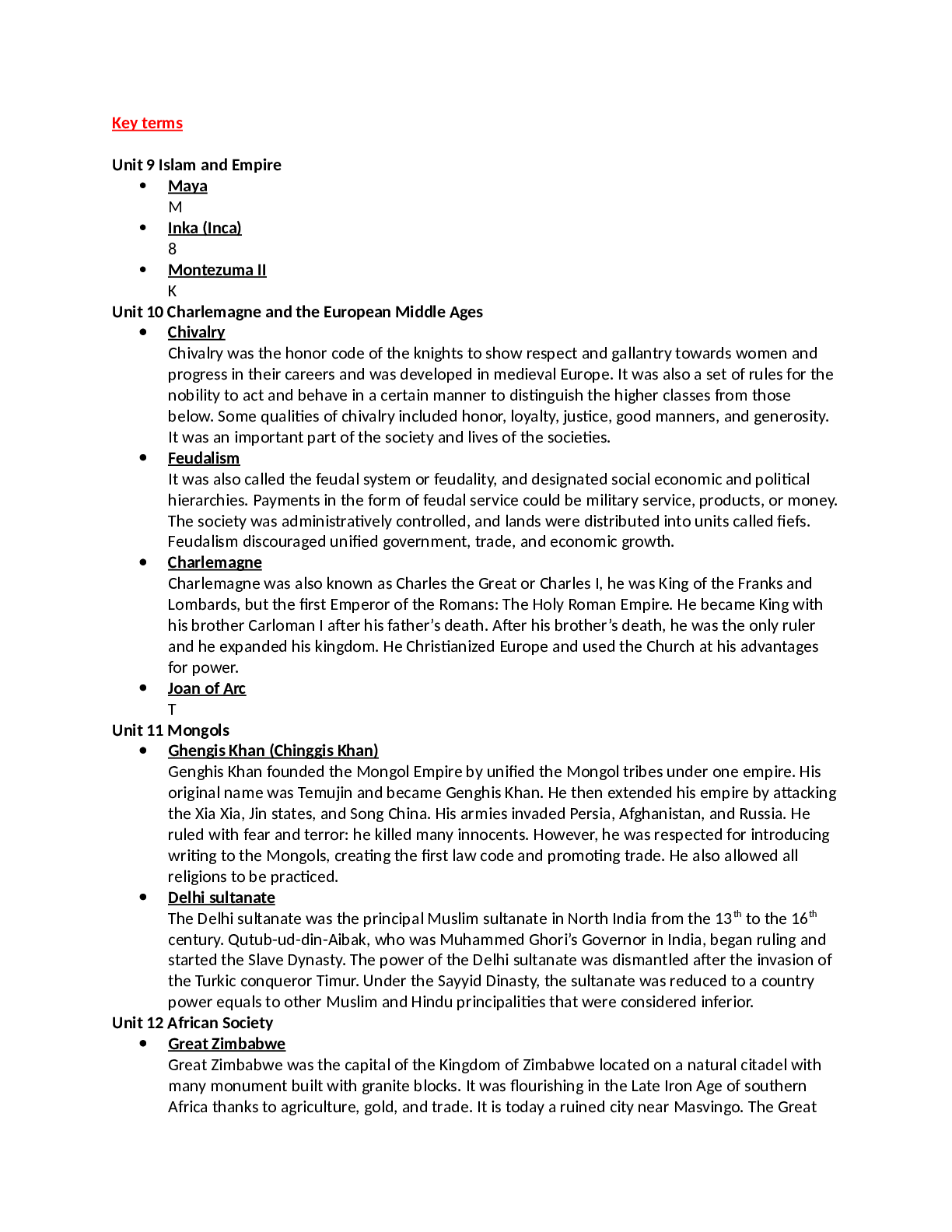 Preview image for MARK 3321 Final Review 2020