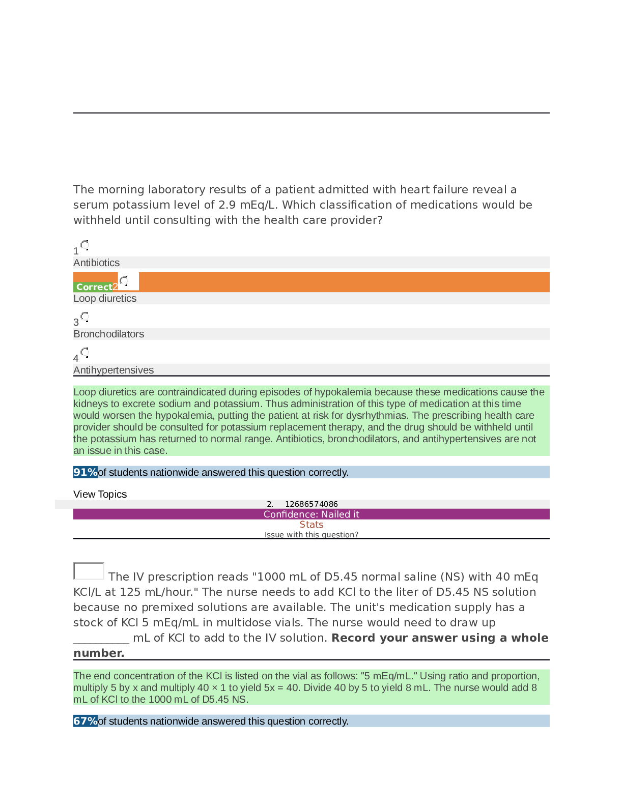 Preview image for NURS 274 Fluids and Electrolytes medsurge 1 Latest exams download to get A+