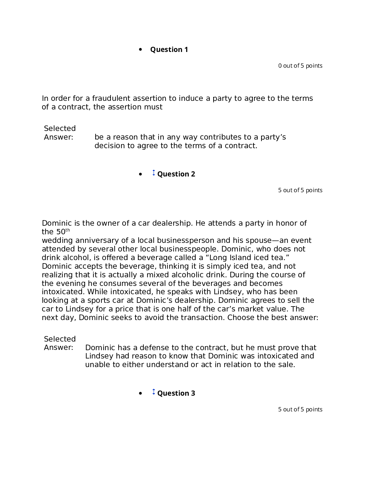 Preview image for GOVT 404 Liberty University GOVT 404 QUIZ 3 Complete Questions and Answers