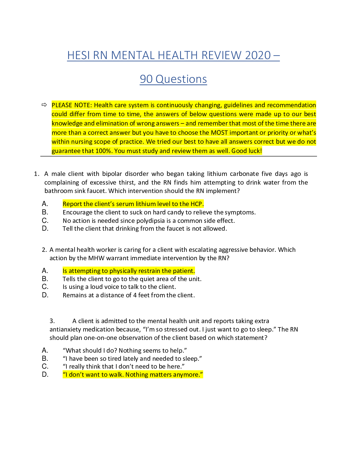 Preview image for ATI Med-Surg