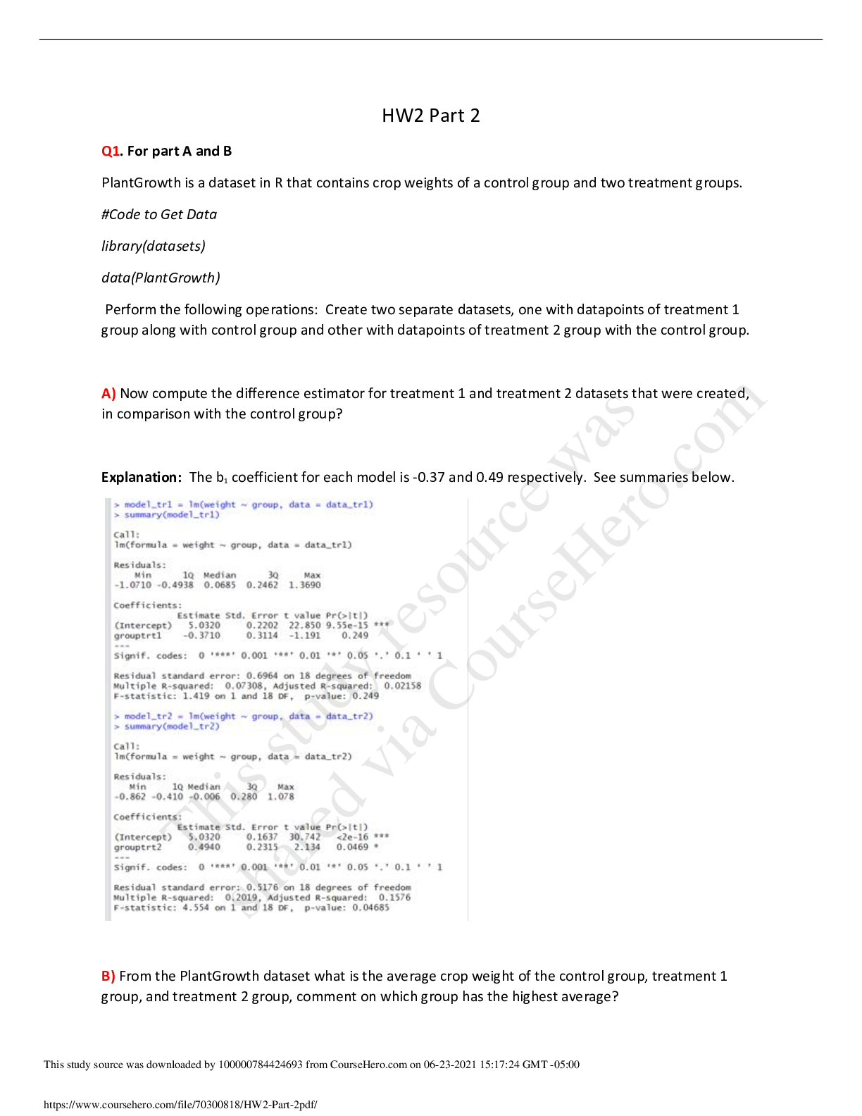 Preview of Emory UniversityANTHRO 200HW2 Part 2