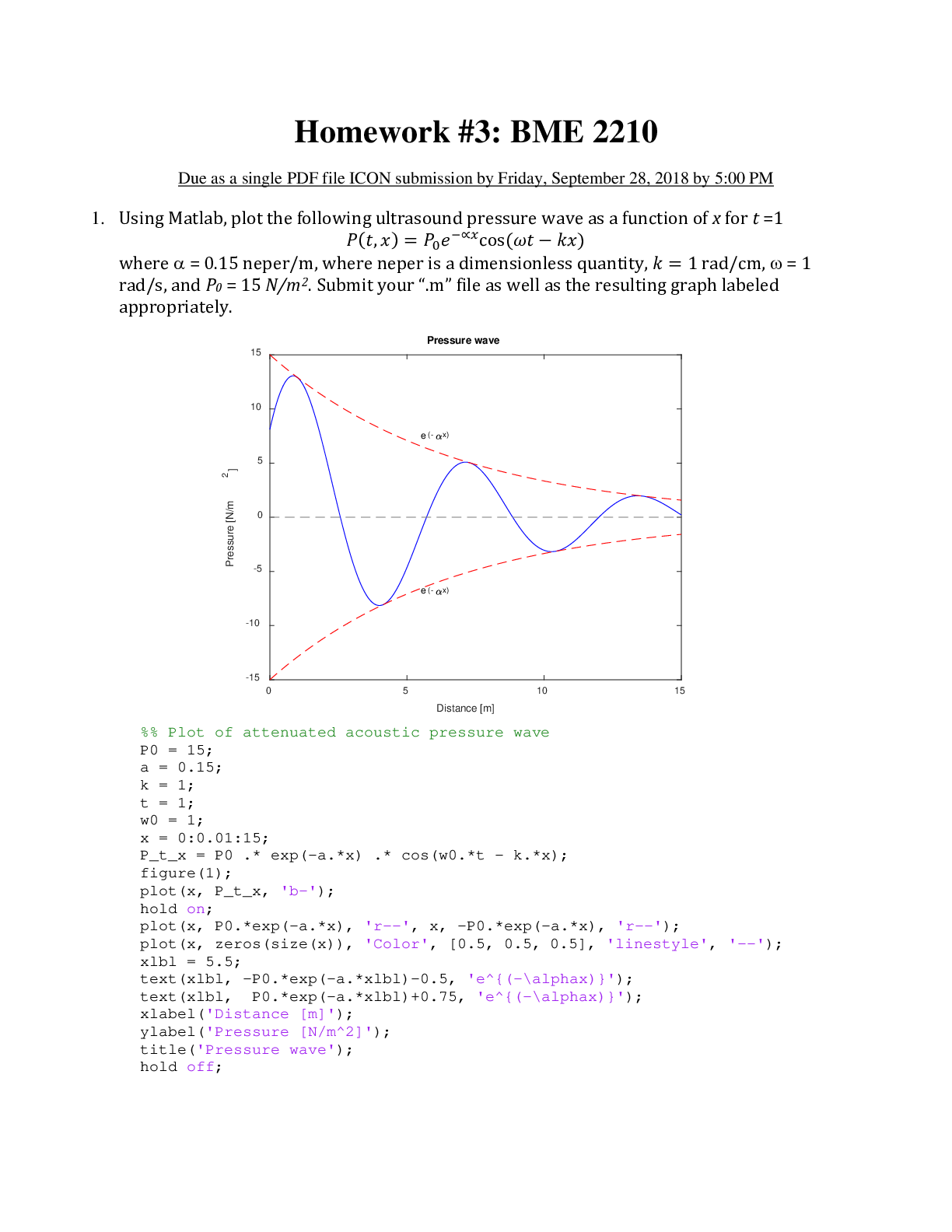 Preview of University of Iowa - BME 2210 Homework3_solutions.