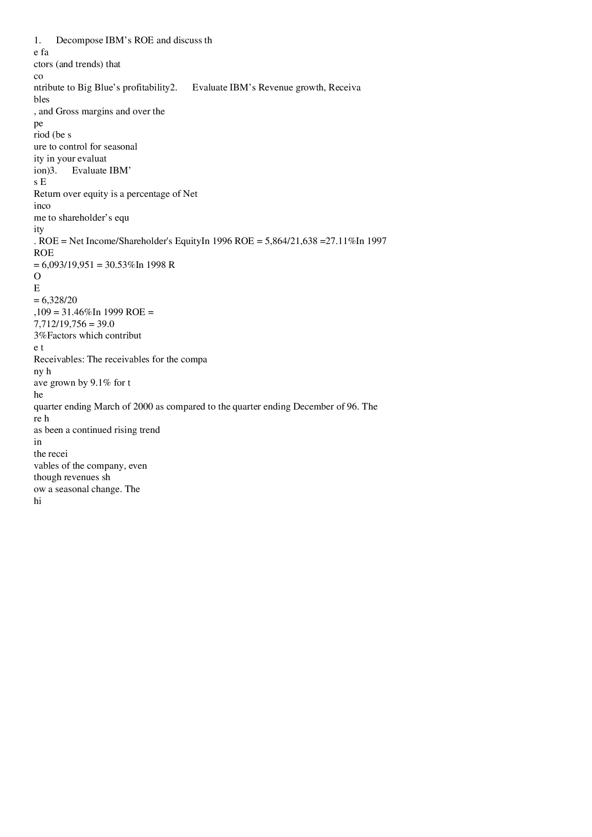 Preview image for IBM Case Update