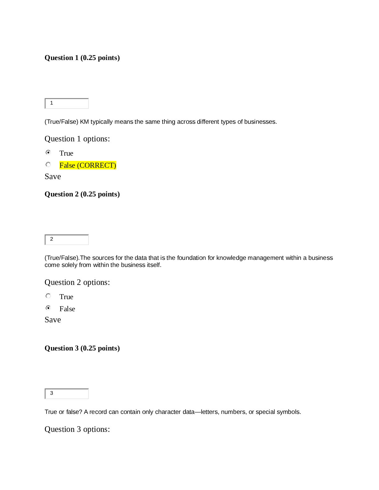 Preview image for IFSM 201 Week 3 Quiz with complete solution(This is a real quiz)