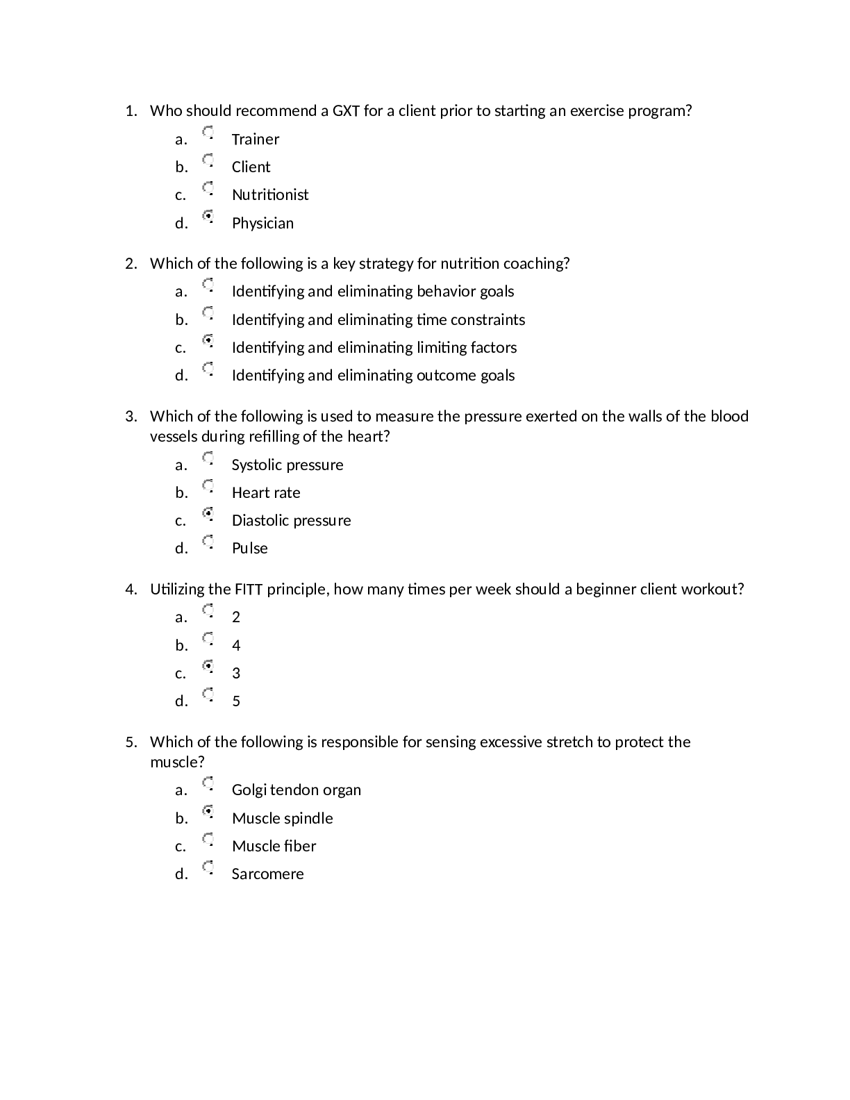 Preview image for ISSA_Personal_Trainer_Certification_Exam.docx.pdf