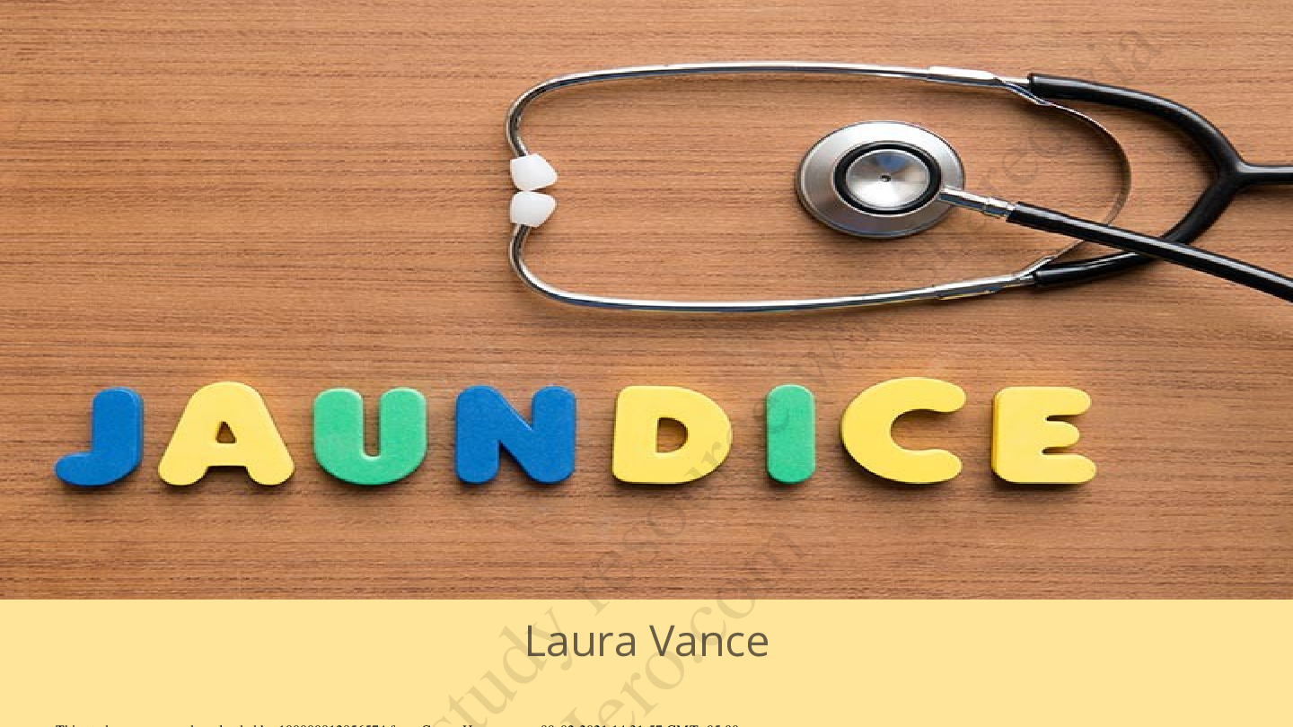 Preview image for PEDS 602 Jaundice Presentation – Chamberlain College of Nursing STUDY GUIDE