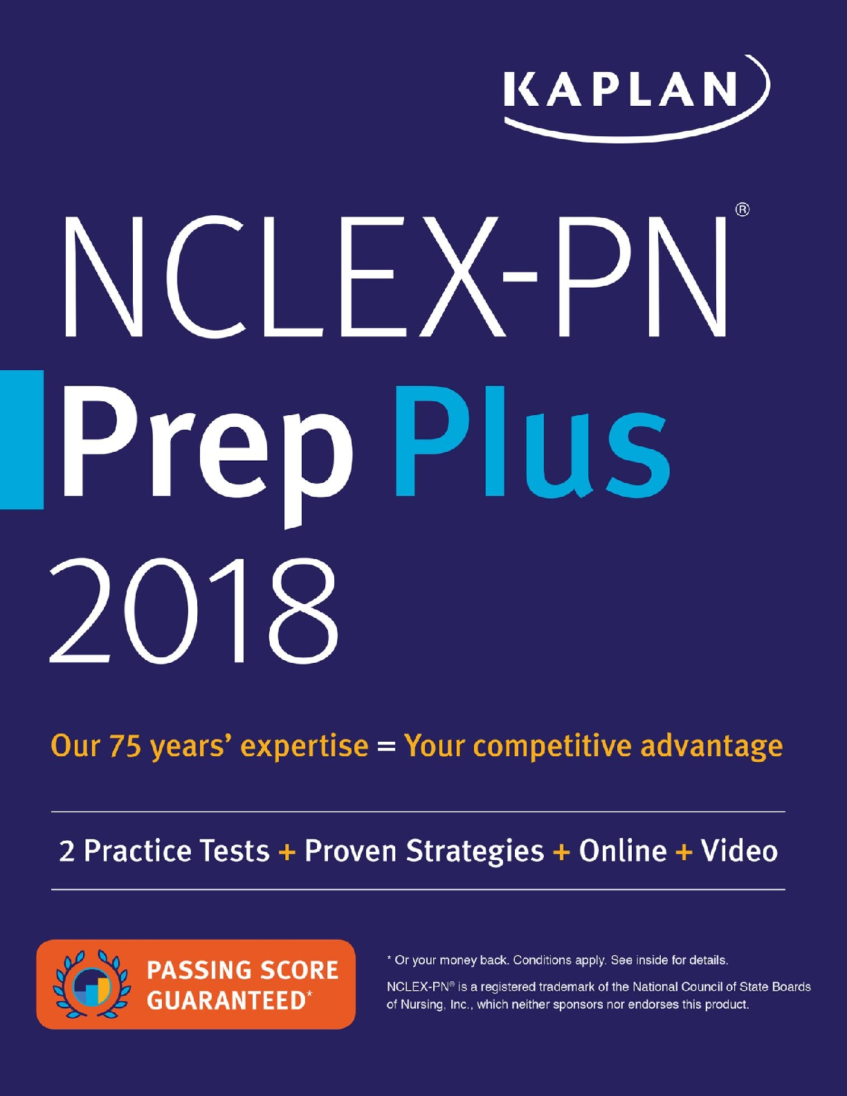 Preview image for Kaplan NCLEX-PN Plus 2018