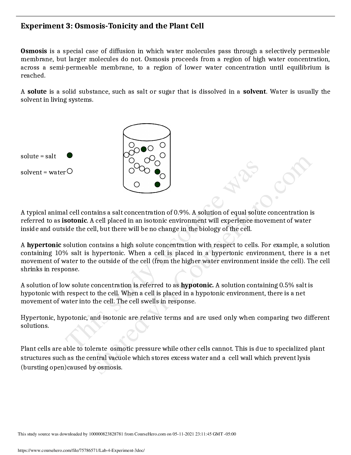 Preview image for Rowan University - BIOL 01435>Lab 4 - Experiment 3.