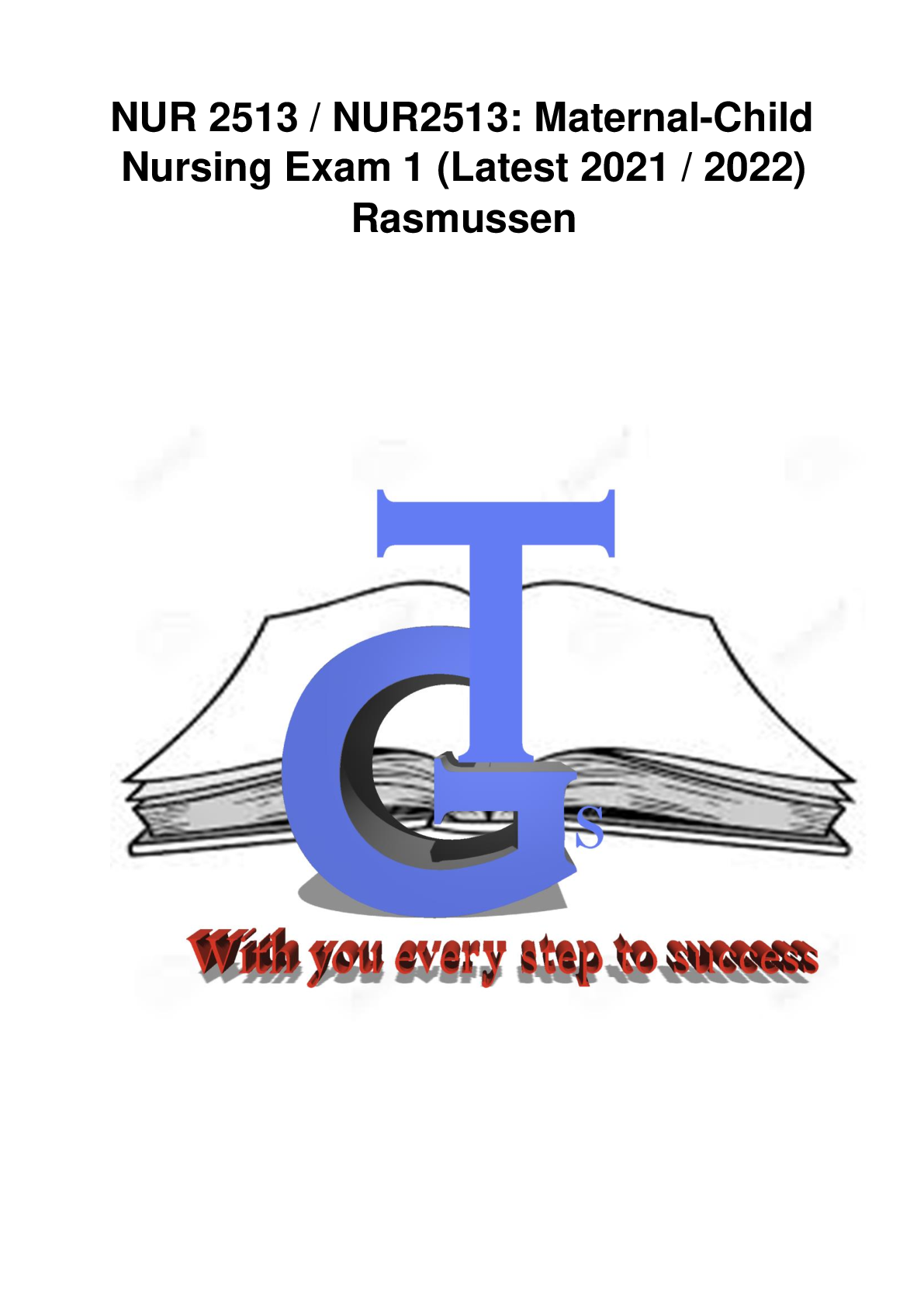Preview image for NUR 2513 / NUR2513: Maternal-Child Nursing Exam 1 (Latest 2021 / 2022) Rasmussen