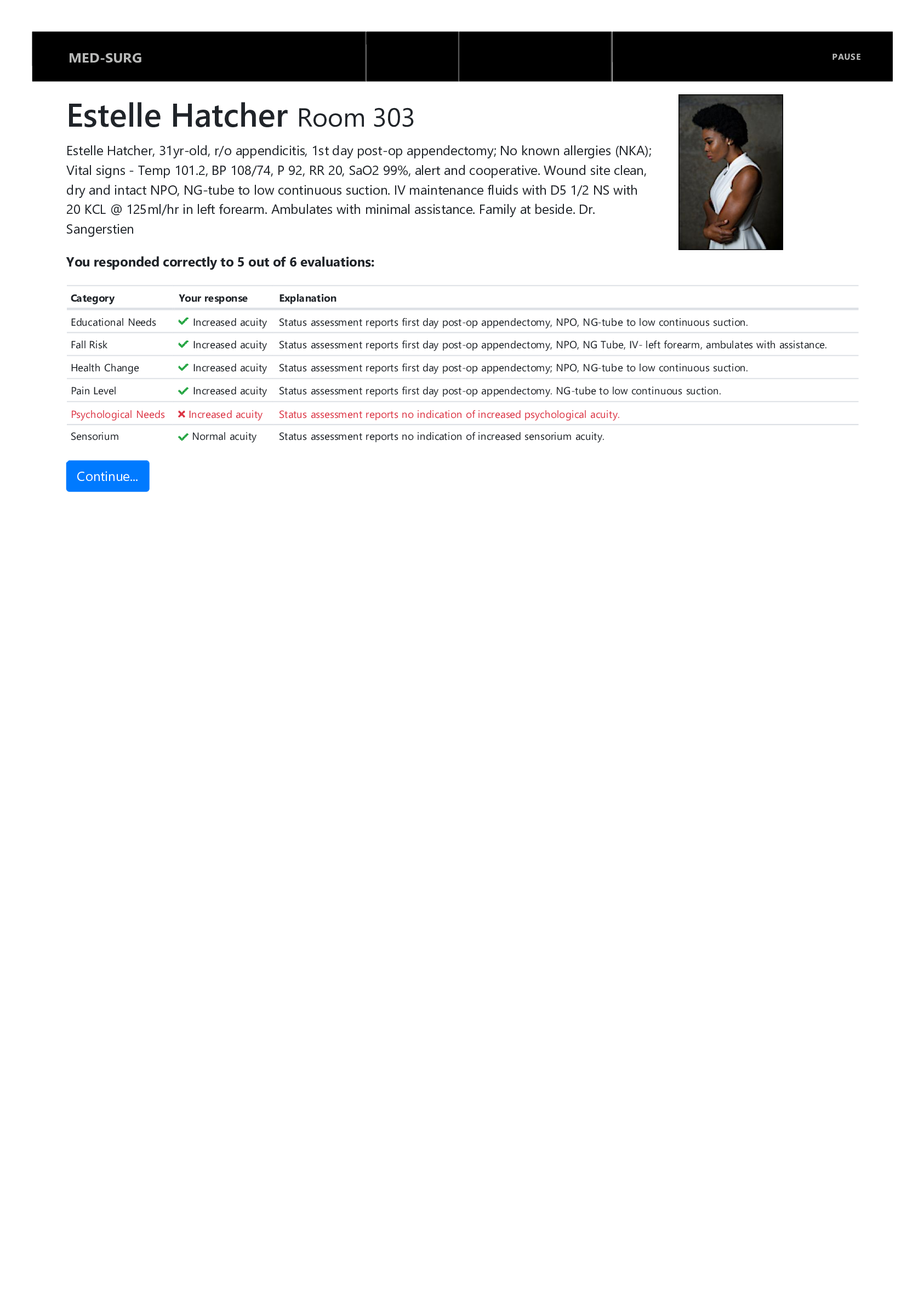 Preview image for Med Surg 3_Estelle Hatcher Room 303 (completed solutions) Latest Spring 2020/2021