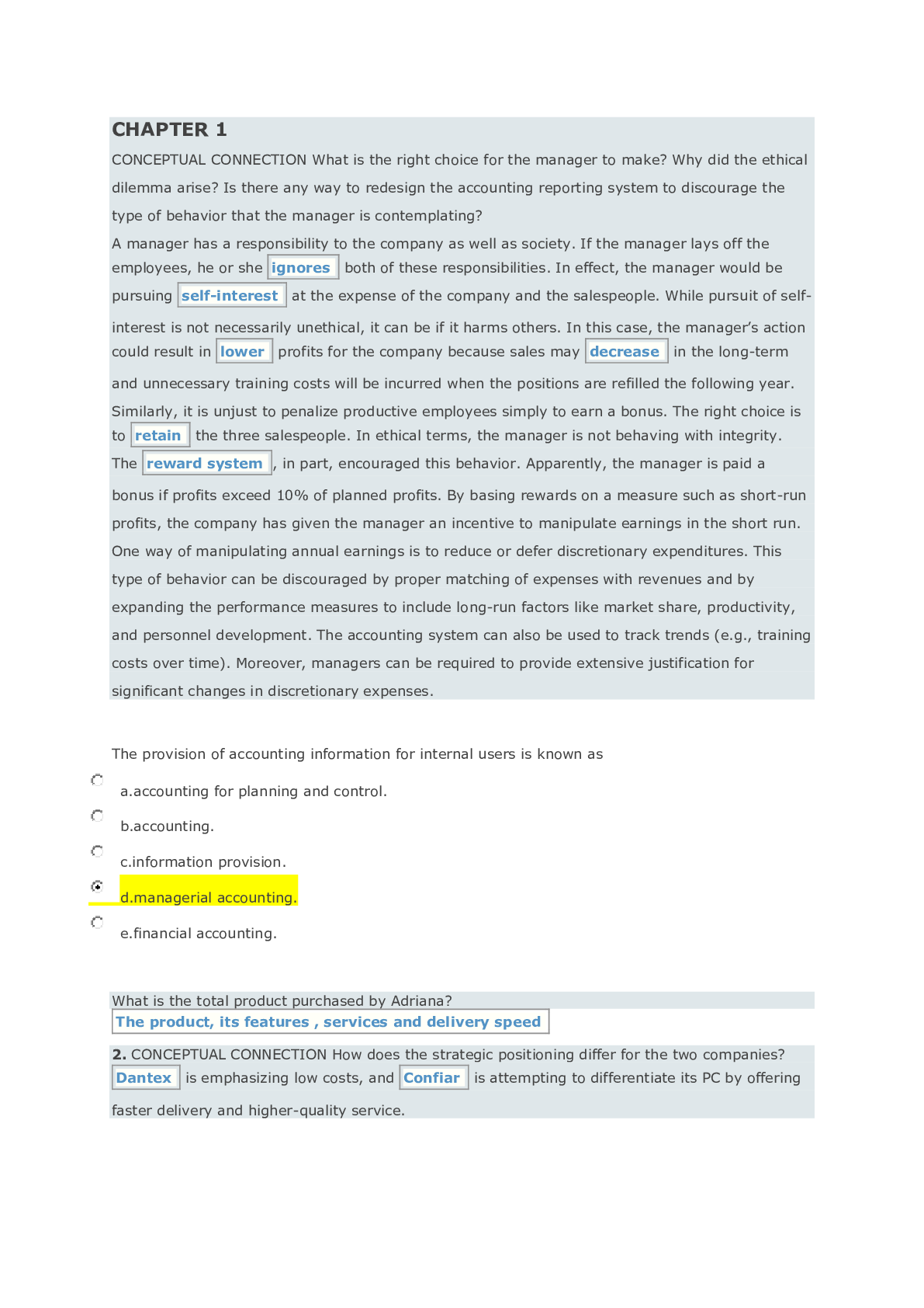 Preview image for ACCT 526 Mid Term