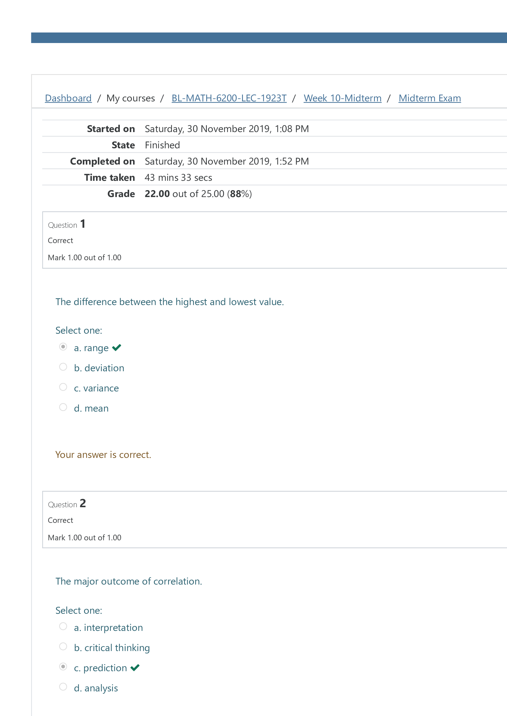 Preview image for BL-MATH-6200-LEC-1923T /	Week 10-Midterm /	Midterm Exam