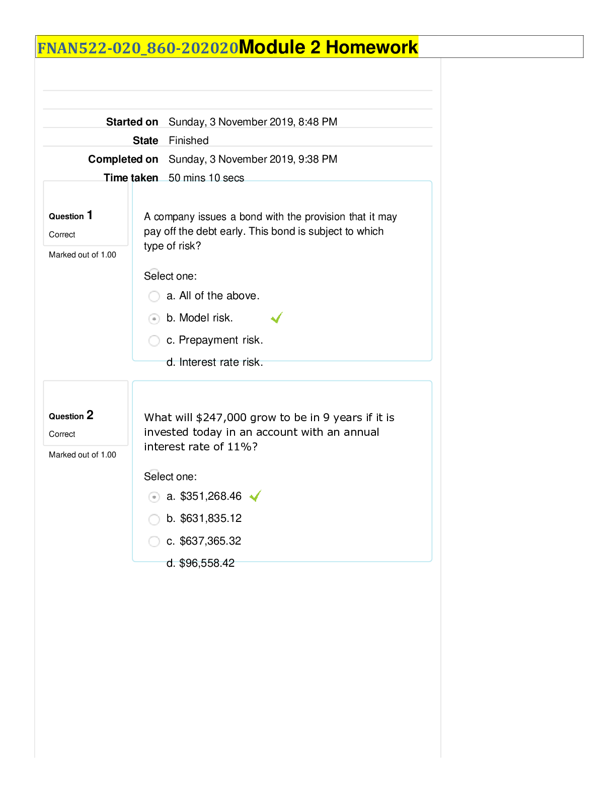 Preview image for FNAN522-020_860-202020Module 2 Homework