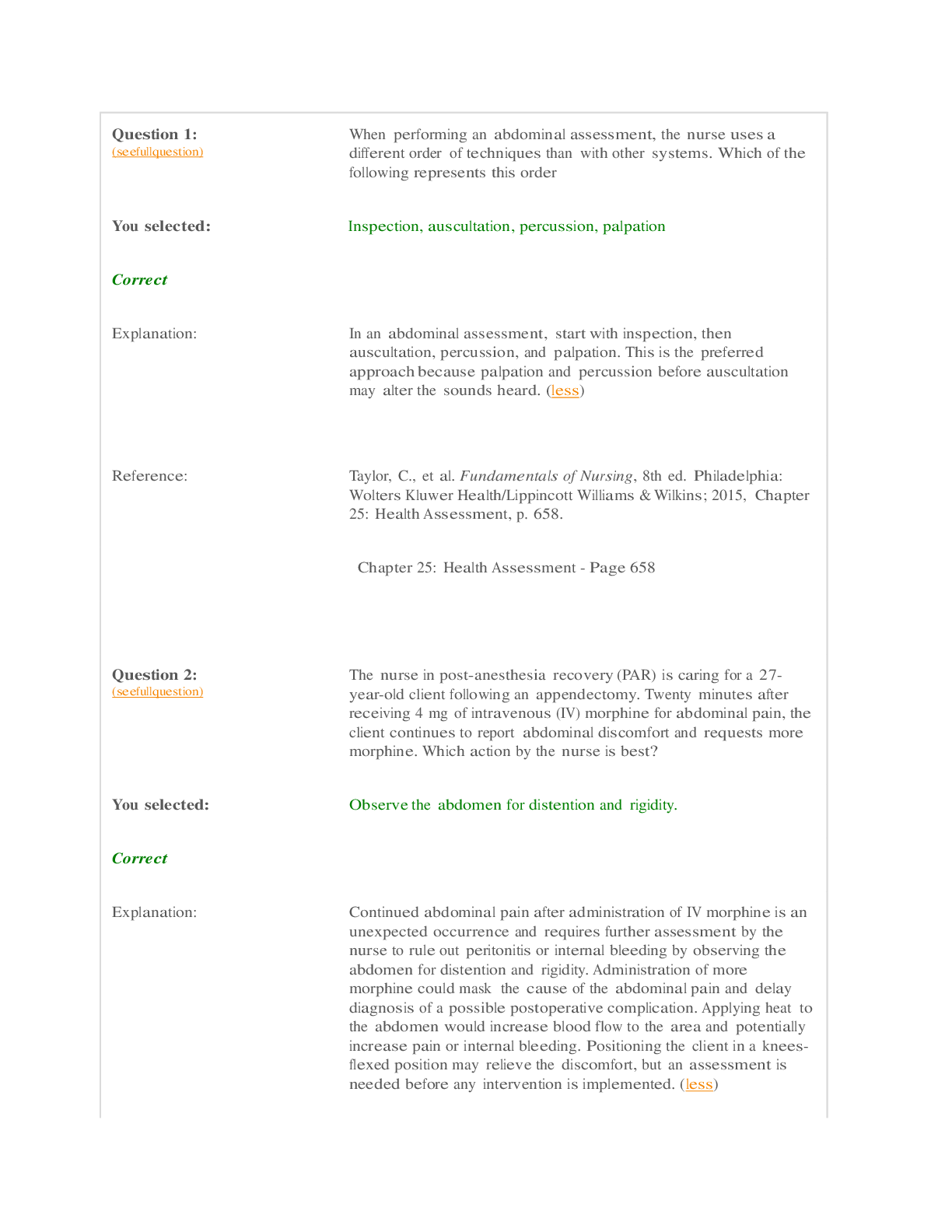 Preview image for NCLEX practice questions Interventions Nursing PrepU