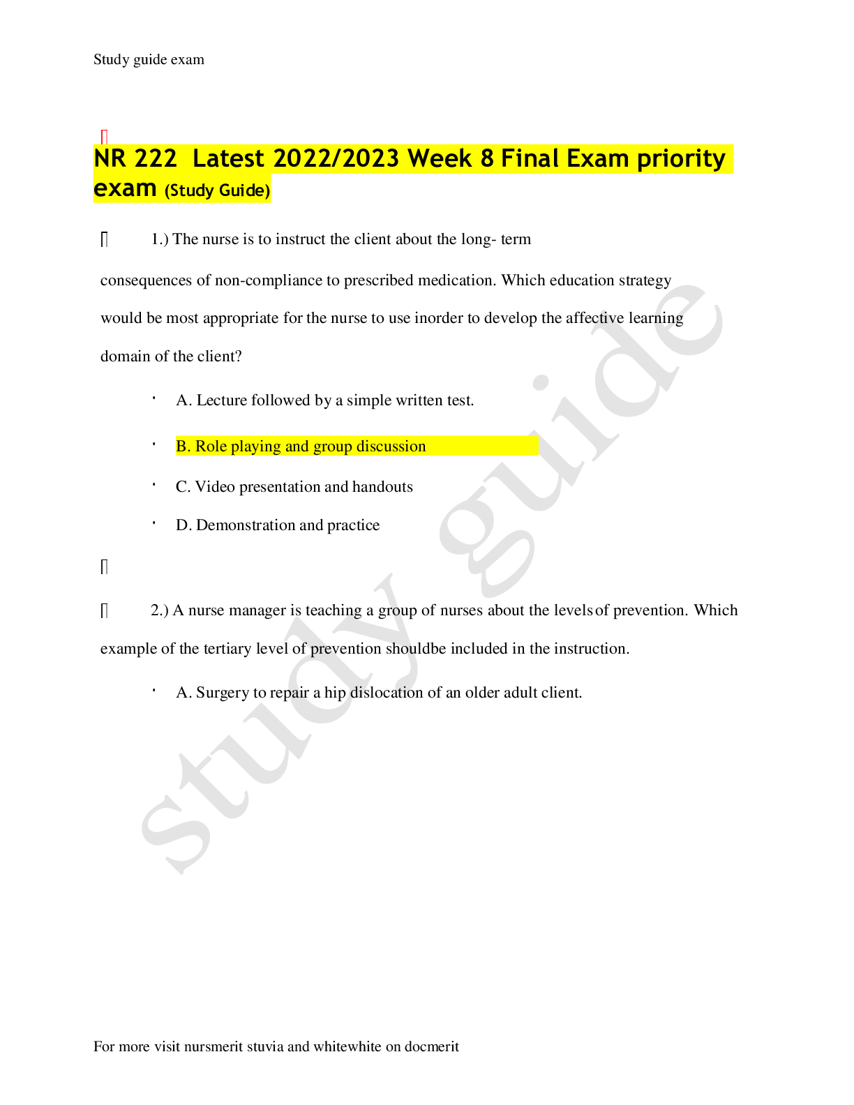 Preview image for NR_222_Final_Exam_2022 [GUARANTEED A]
