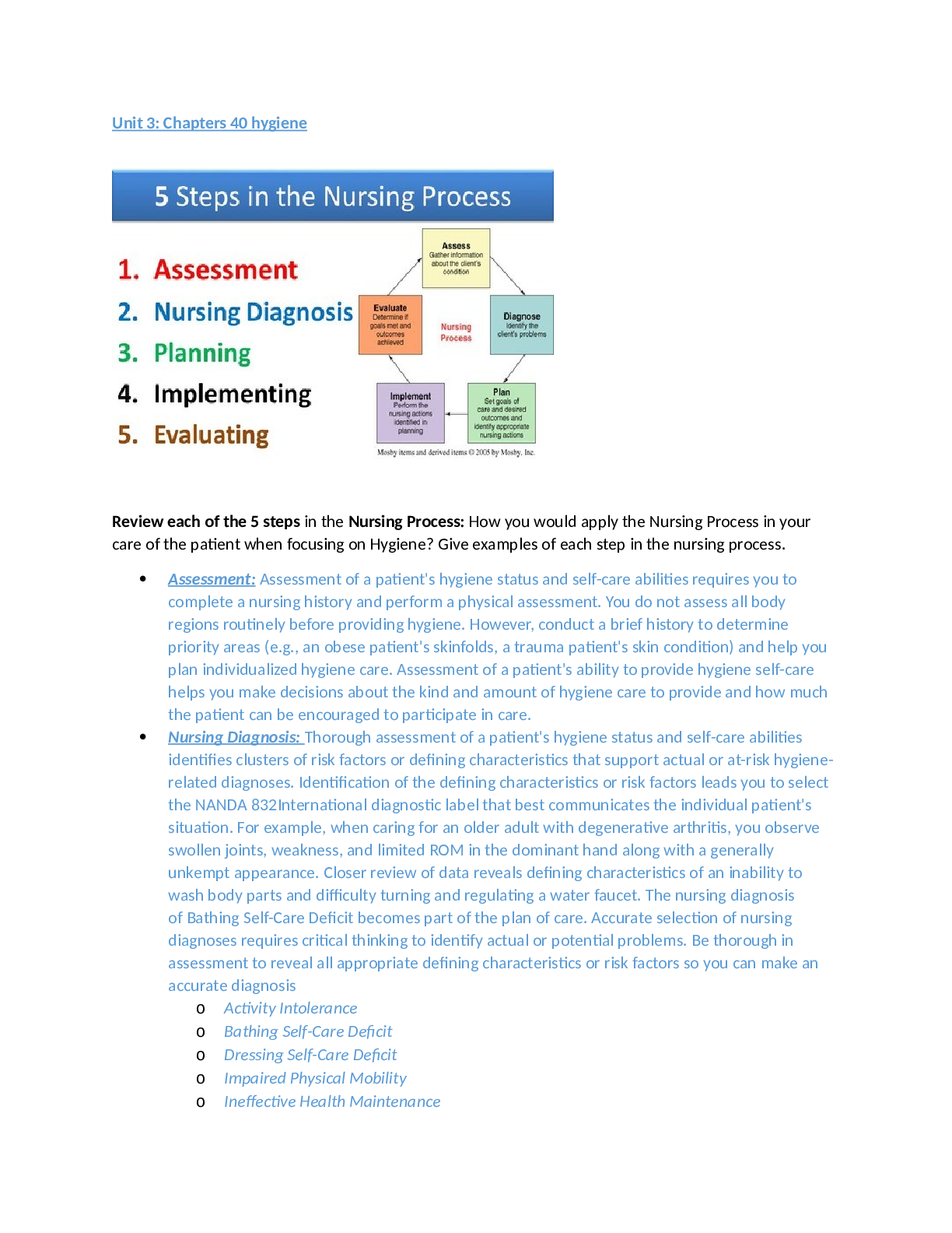 Preview image for NR 224 Exam 2 Review Check of Knowledge- (LATEST, 2021): CHAMBERLAIN COLLEGE OF NURSING (VERIFIED ANSWERS, DOWNLOAD TO SCORE A)