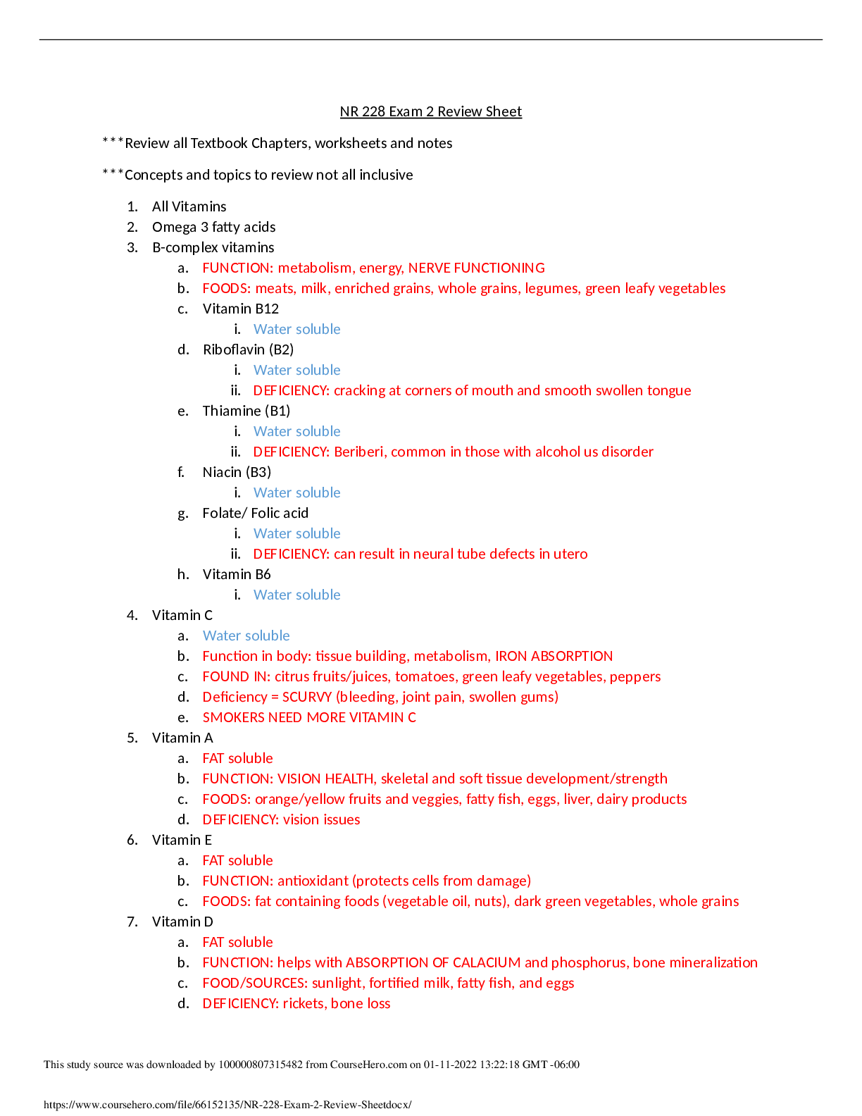 Preview image for NR 228 Exam 2 Review Sheet.docx